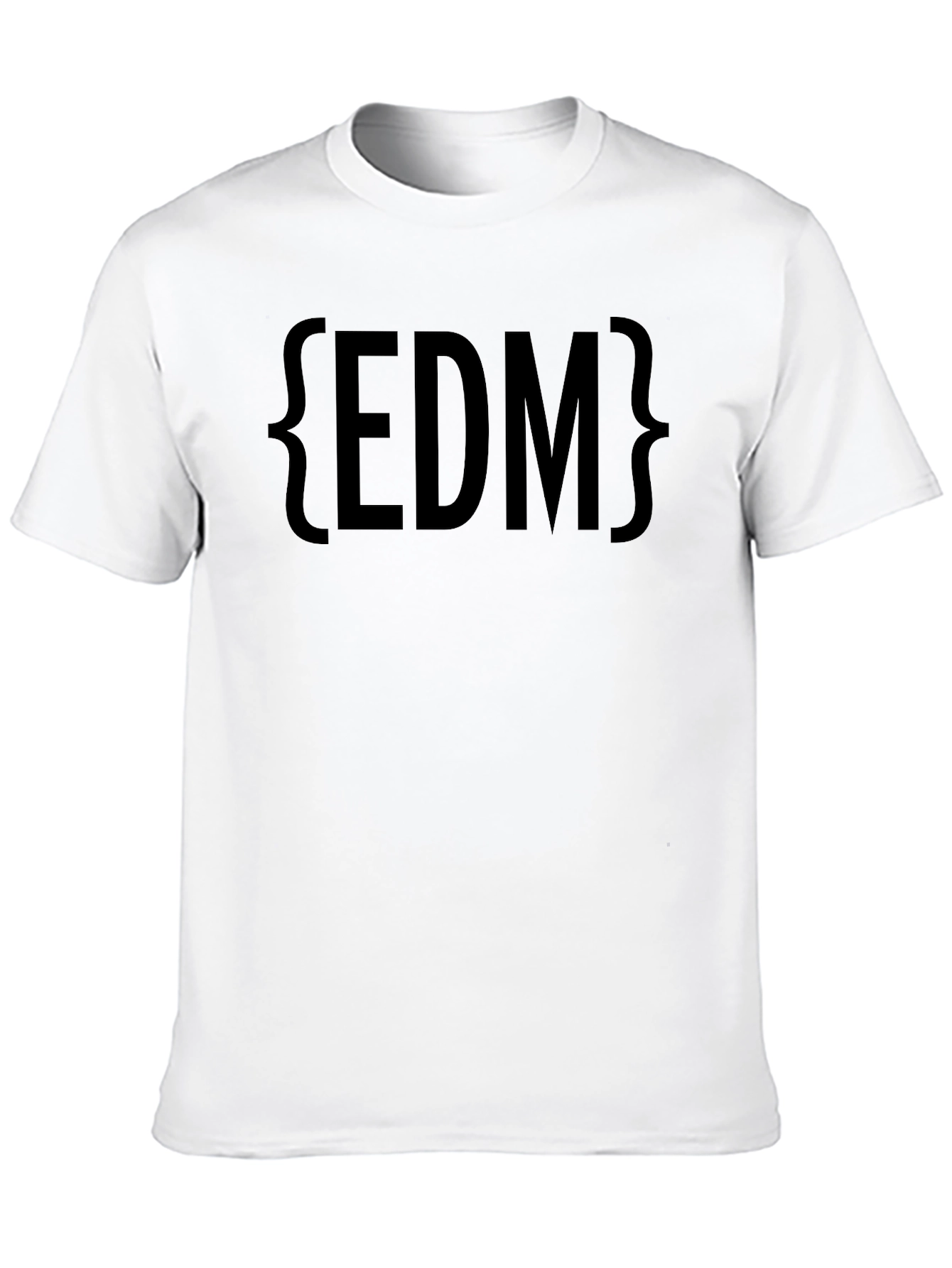 EDM Graphic Black T-Shirt - Electronic Dance Music Tee