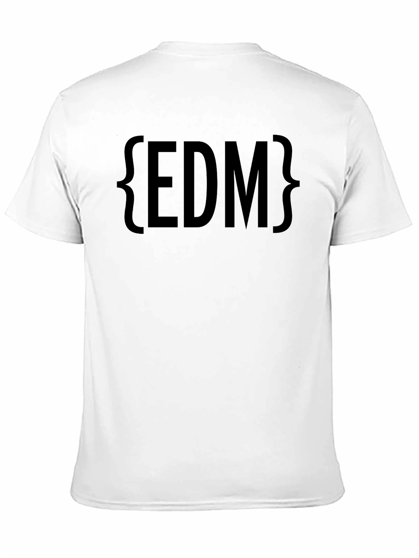 EDM Graphic Black T-Shirt - Electronic Dance Music Tee