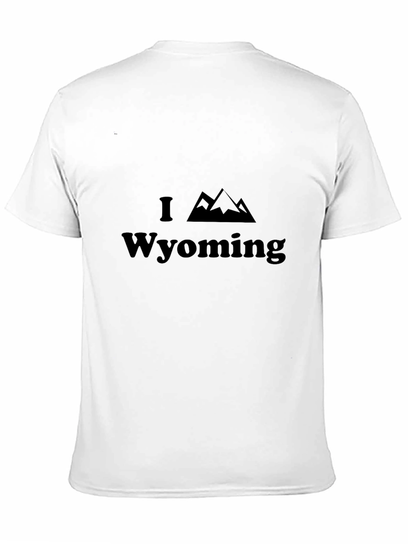 I Heart Wyoming Graphic Tee - Black