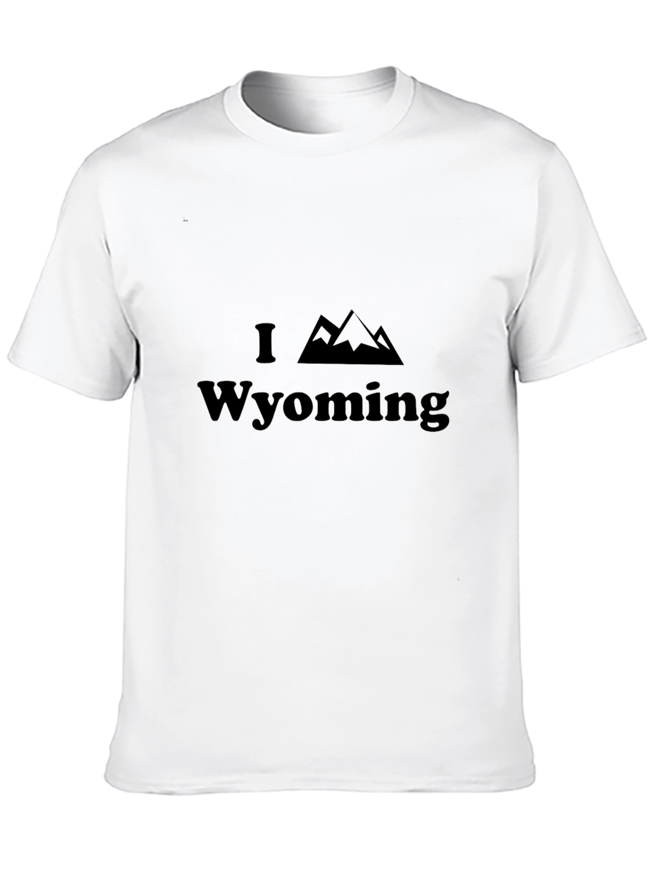 I Heart Wyoming Graphic Tee - Black