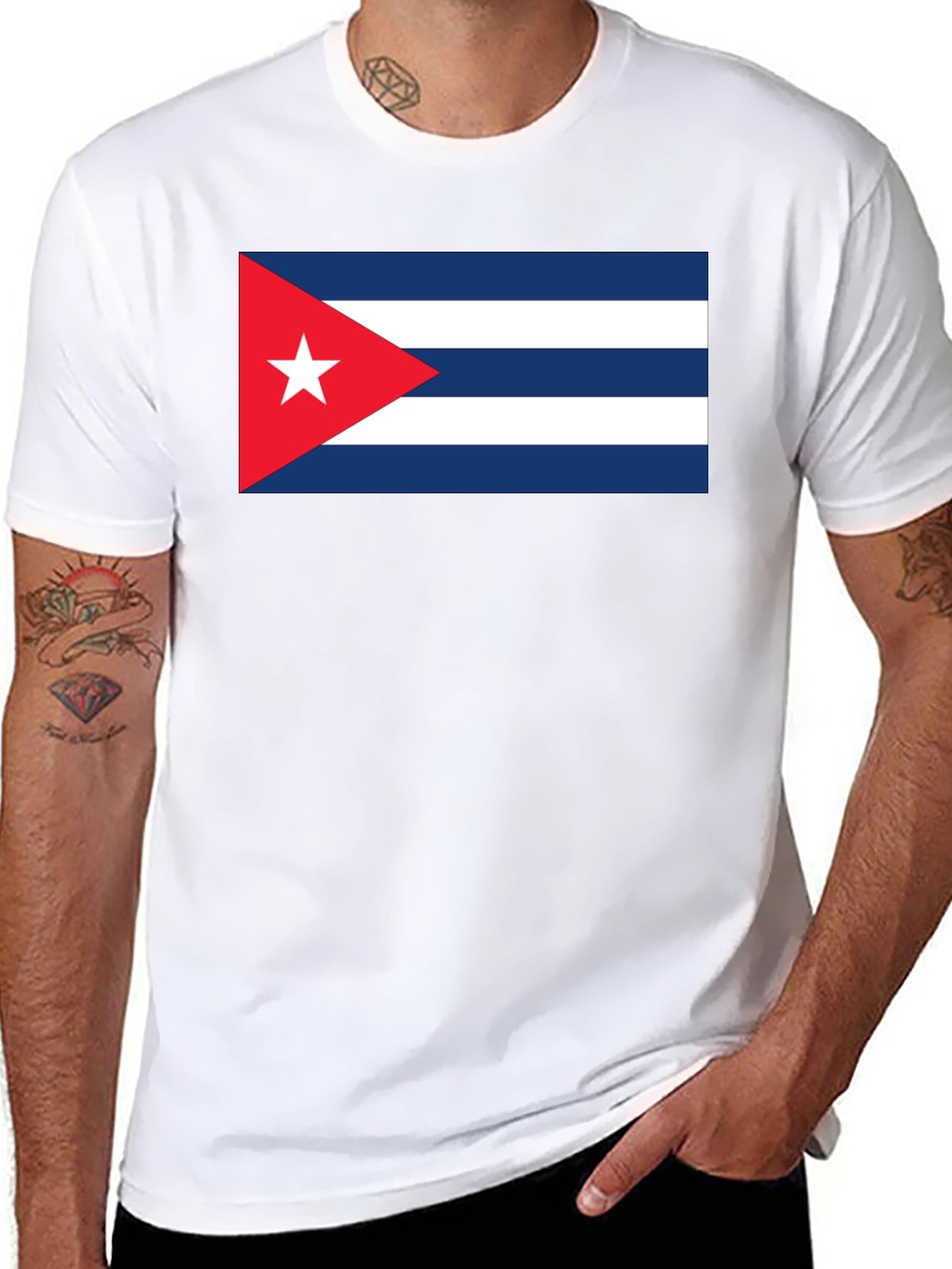Cuba Flag T-Shirt - Patriotic Pride