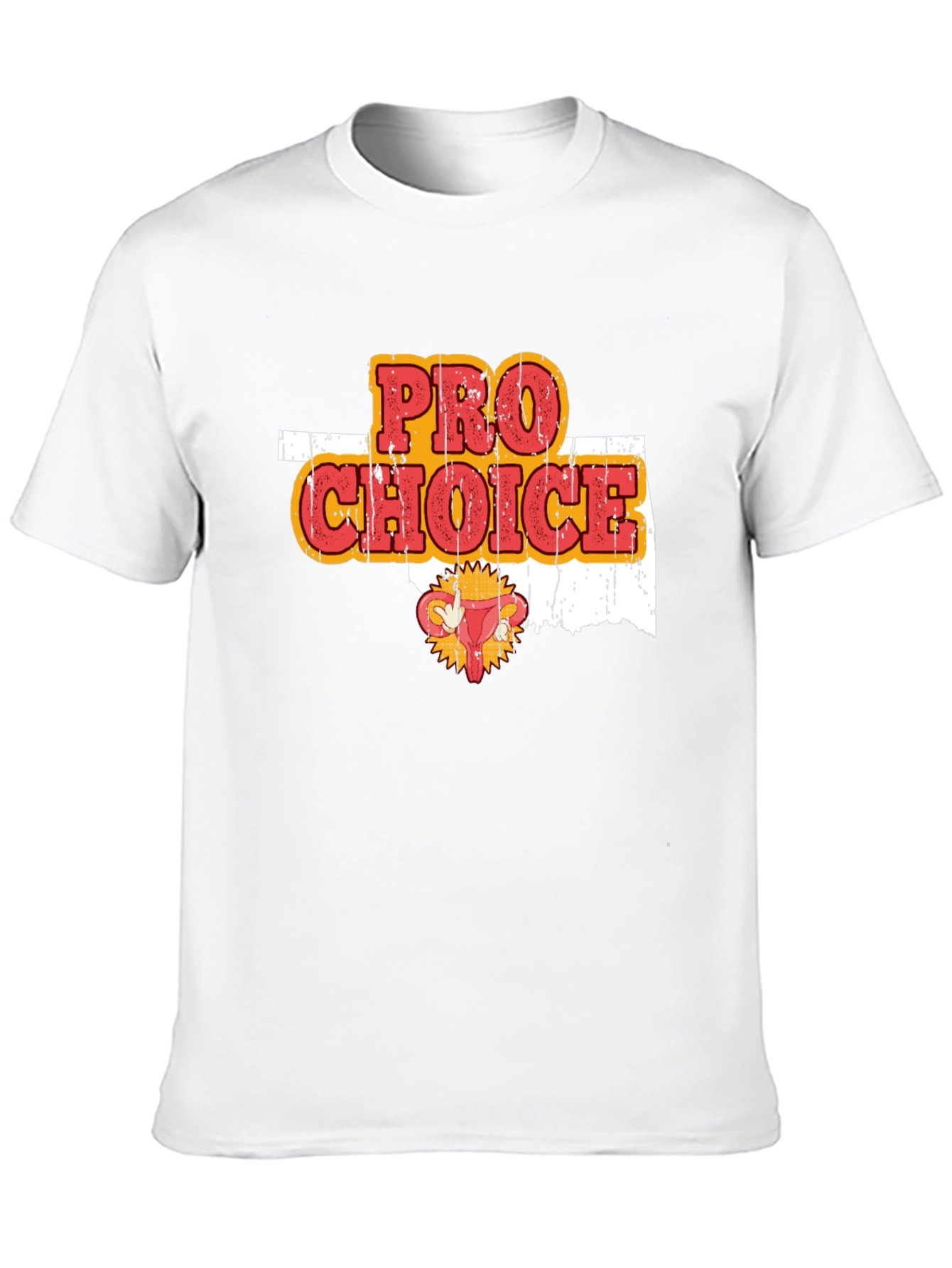 Pro Choice Oklahoma Uterus T-Shirt