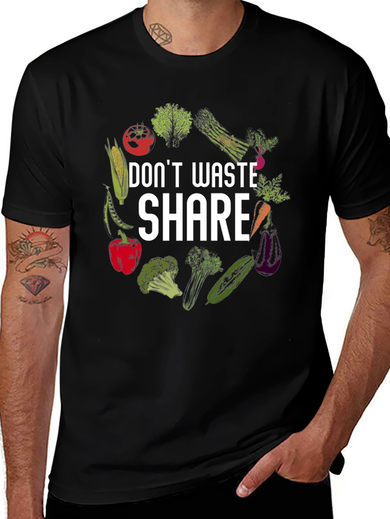 Dont Waste Share: Graphic T-Shirt
