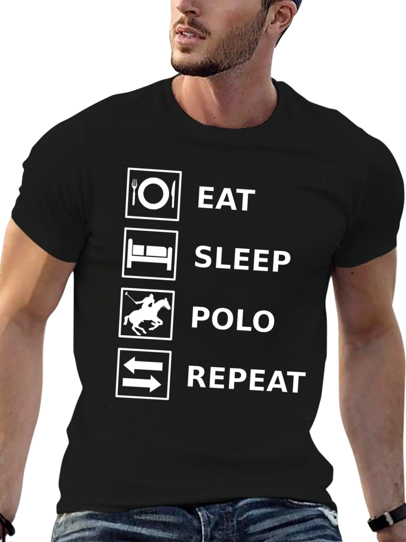 Eat Sleep Polo Repeat T-Shirt