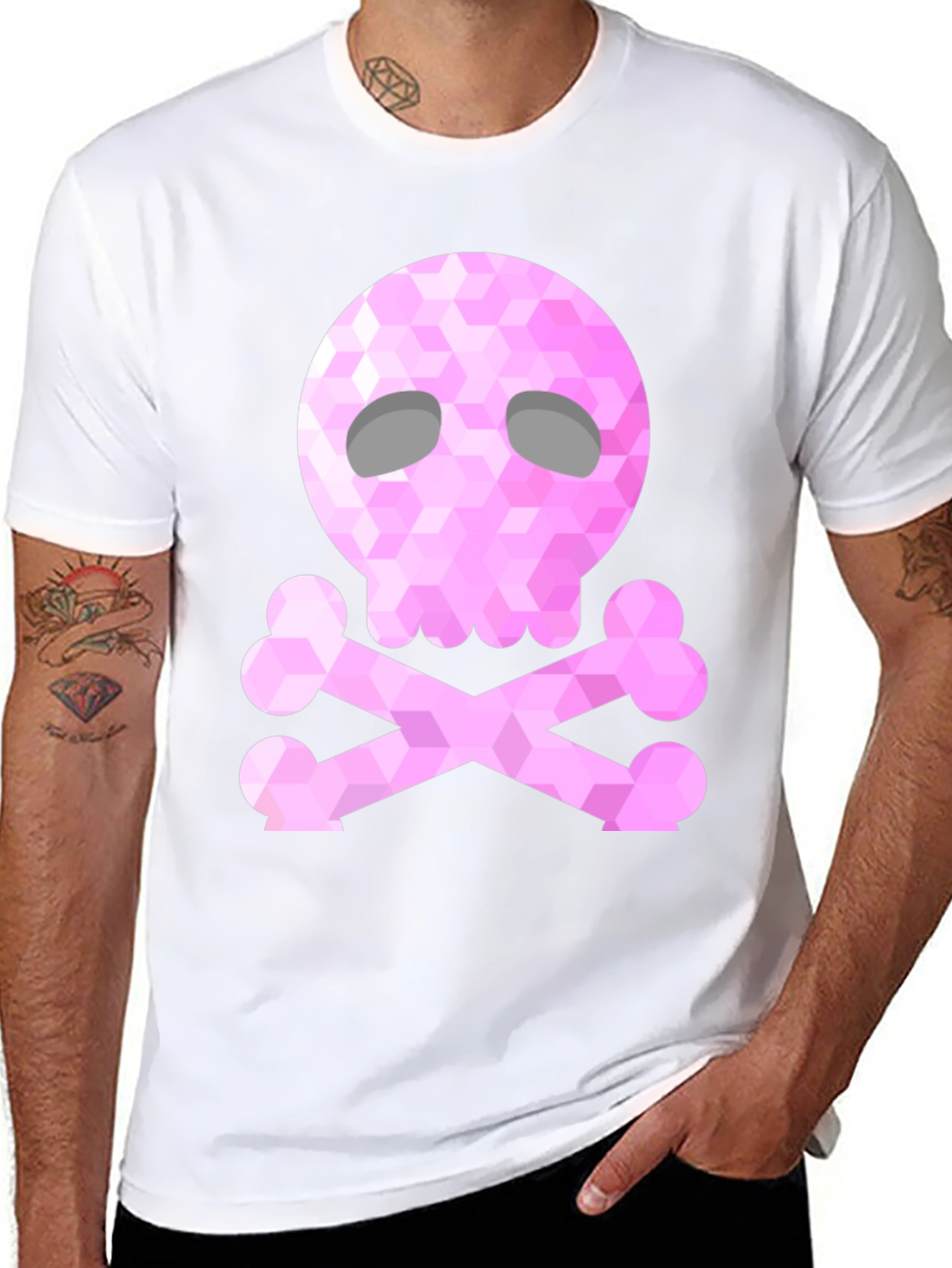 Skull & Crossbones Graphic T-Shirt - Modern Design