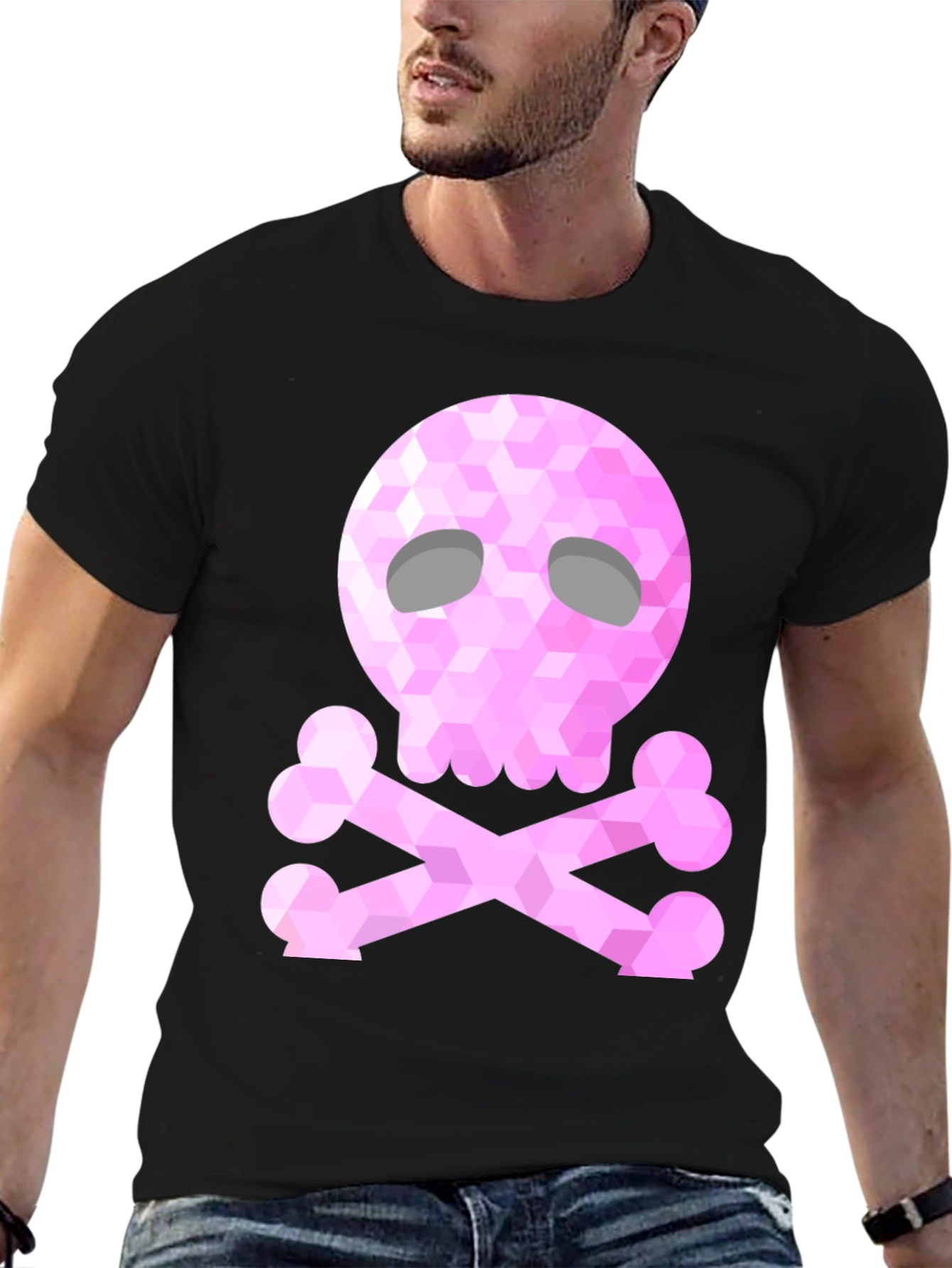 Skull & Crossbones Graphic T-Shirt - Modern Design