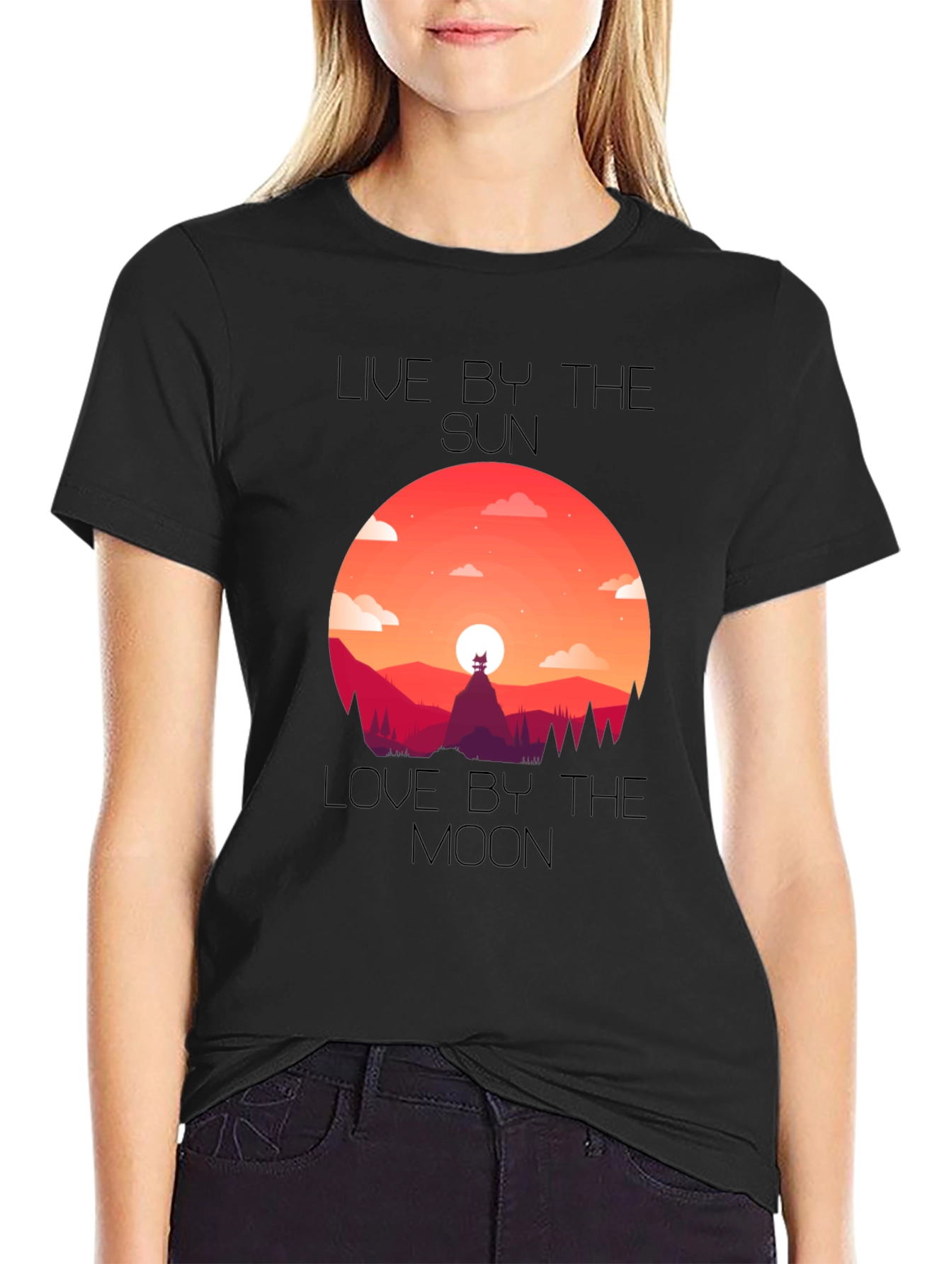 Sun & Moon Graphic Tee