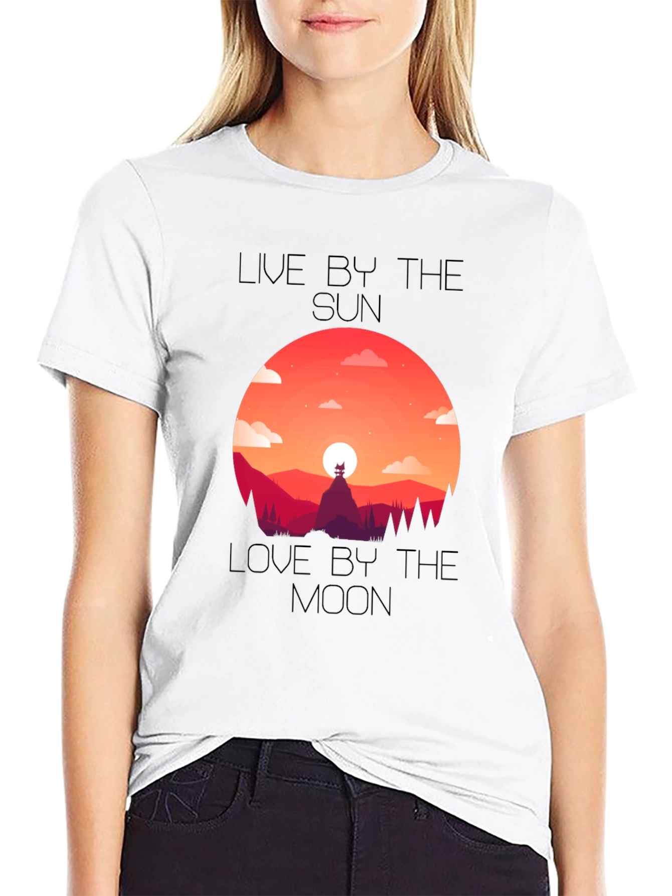 Sun & Moon Graphic Tee