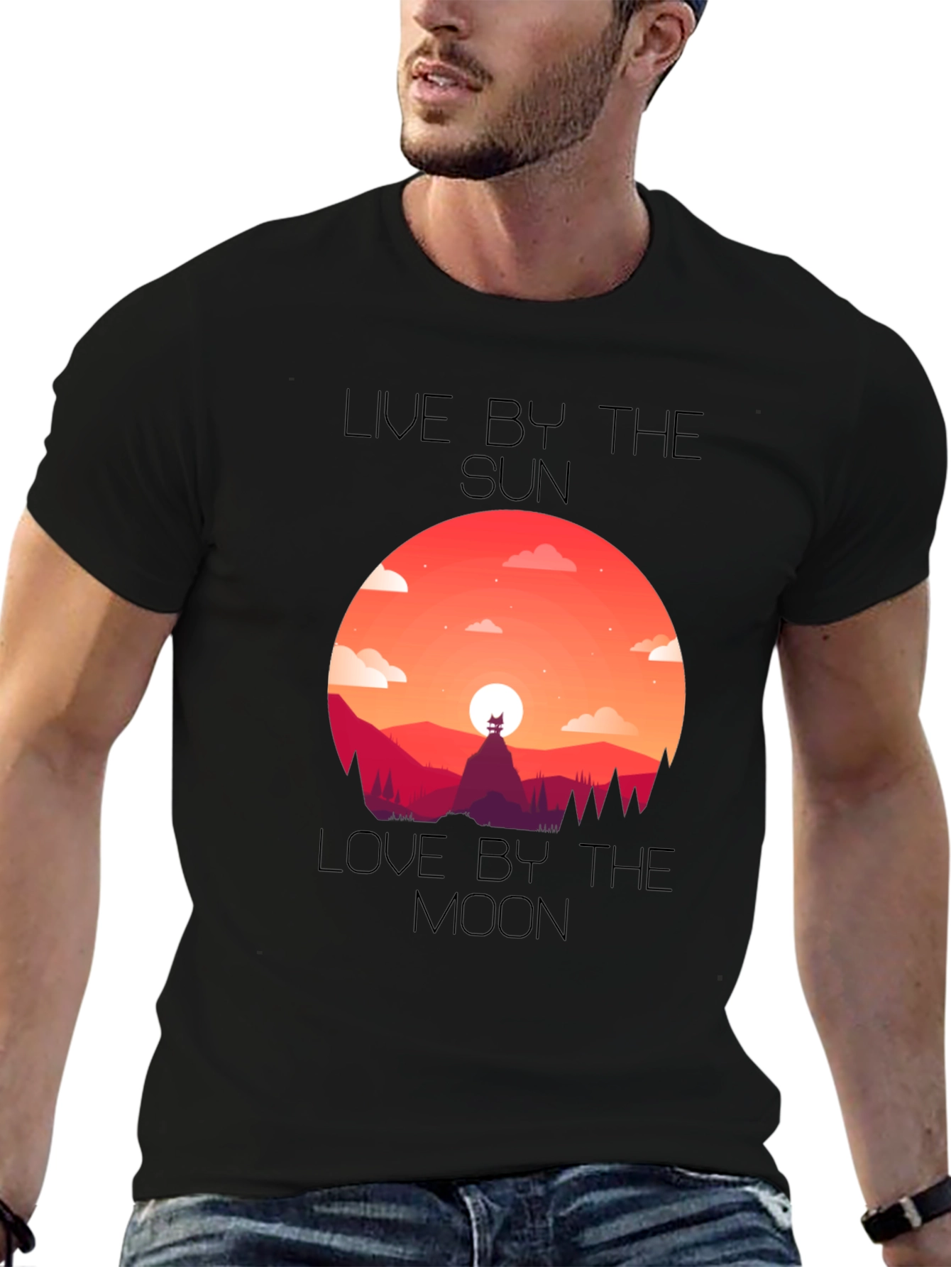 Sun & Moon Graphic Tee