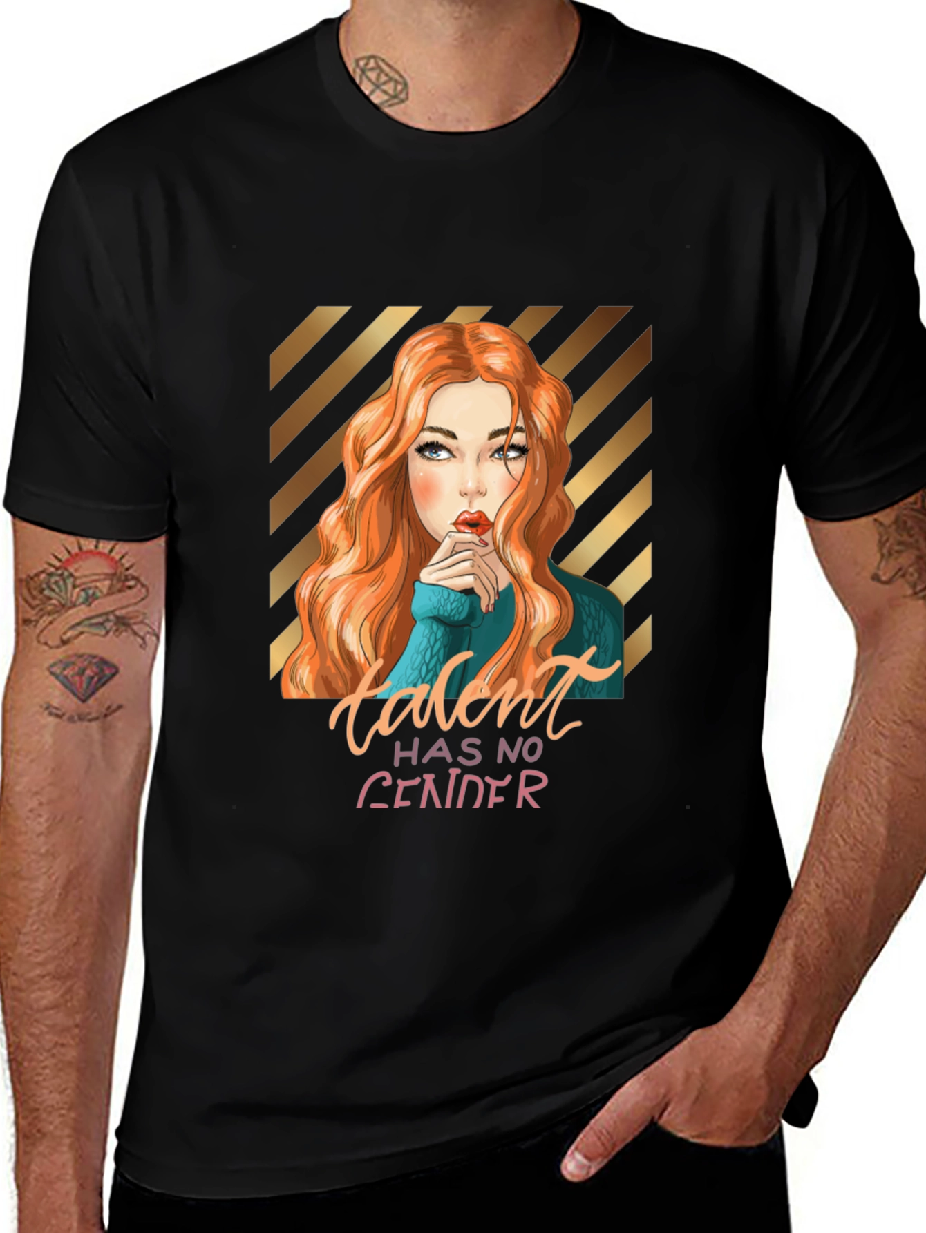 Talent Has No Gender Graphic Tee - Unisex