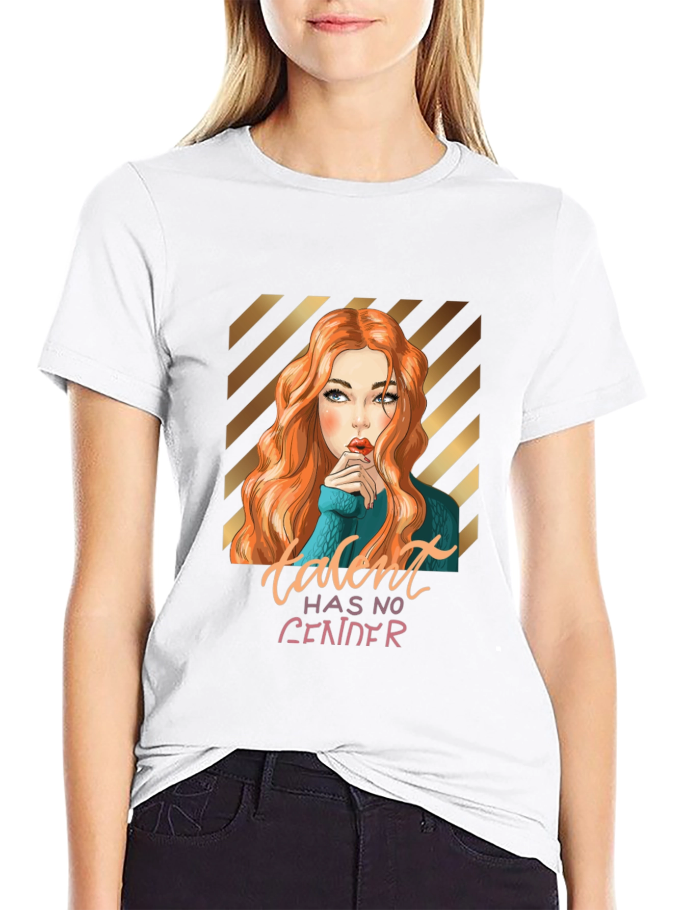 Talent Has No Gender Graphic Tee - Unisex