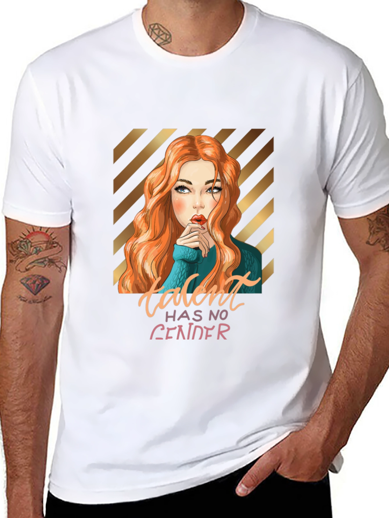 Talent Has No Gender Graphic Tee - Unisex