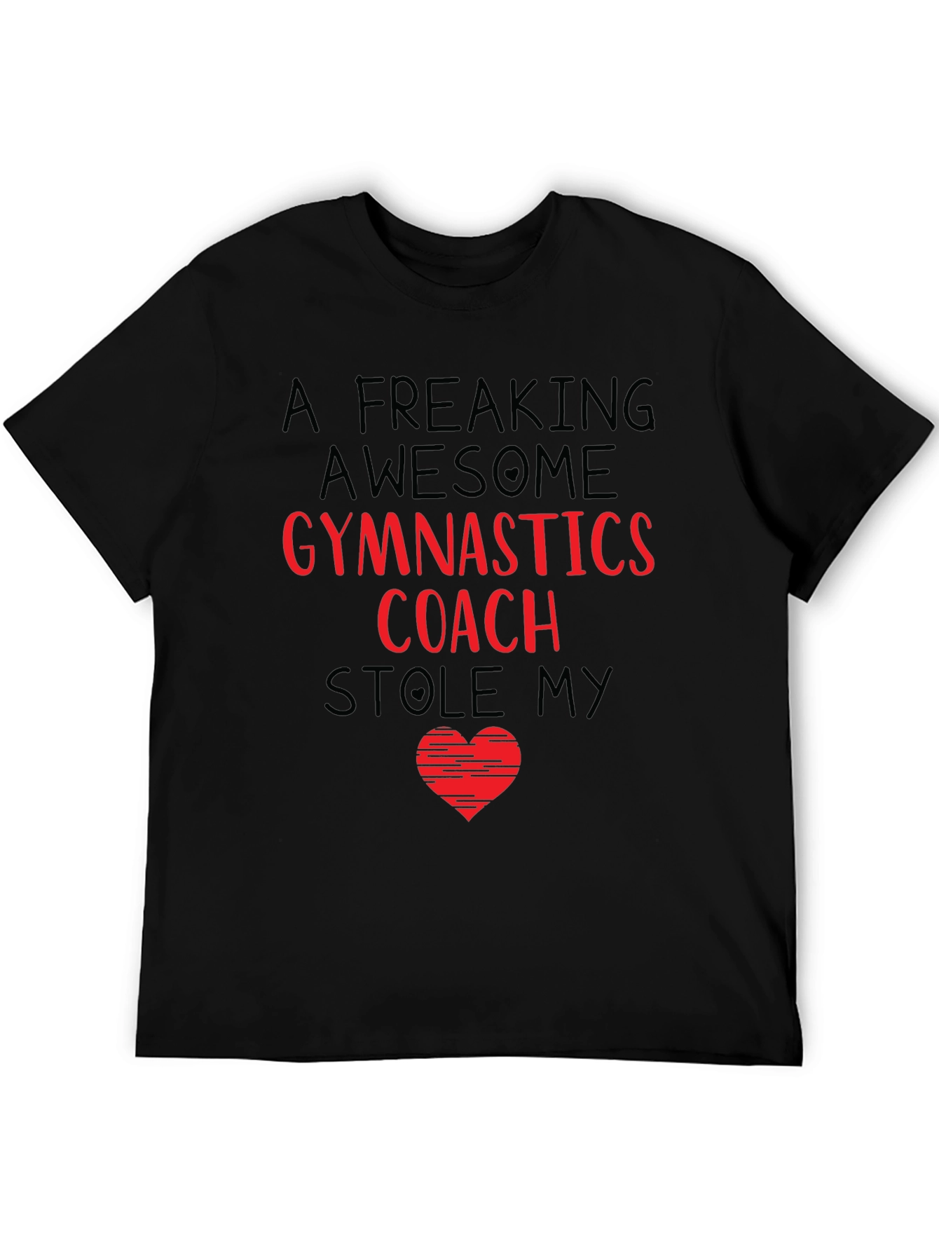 Gymnastics Coach T-Shirt: Freaking Awesome
