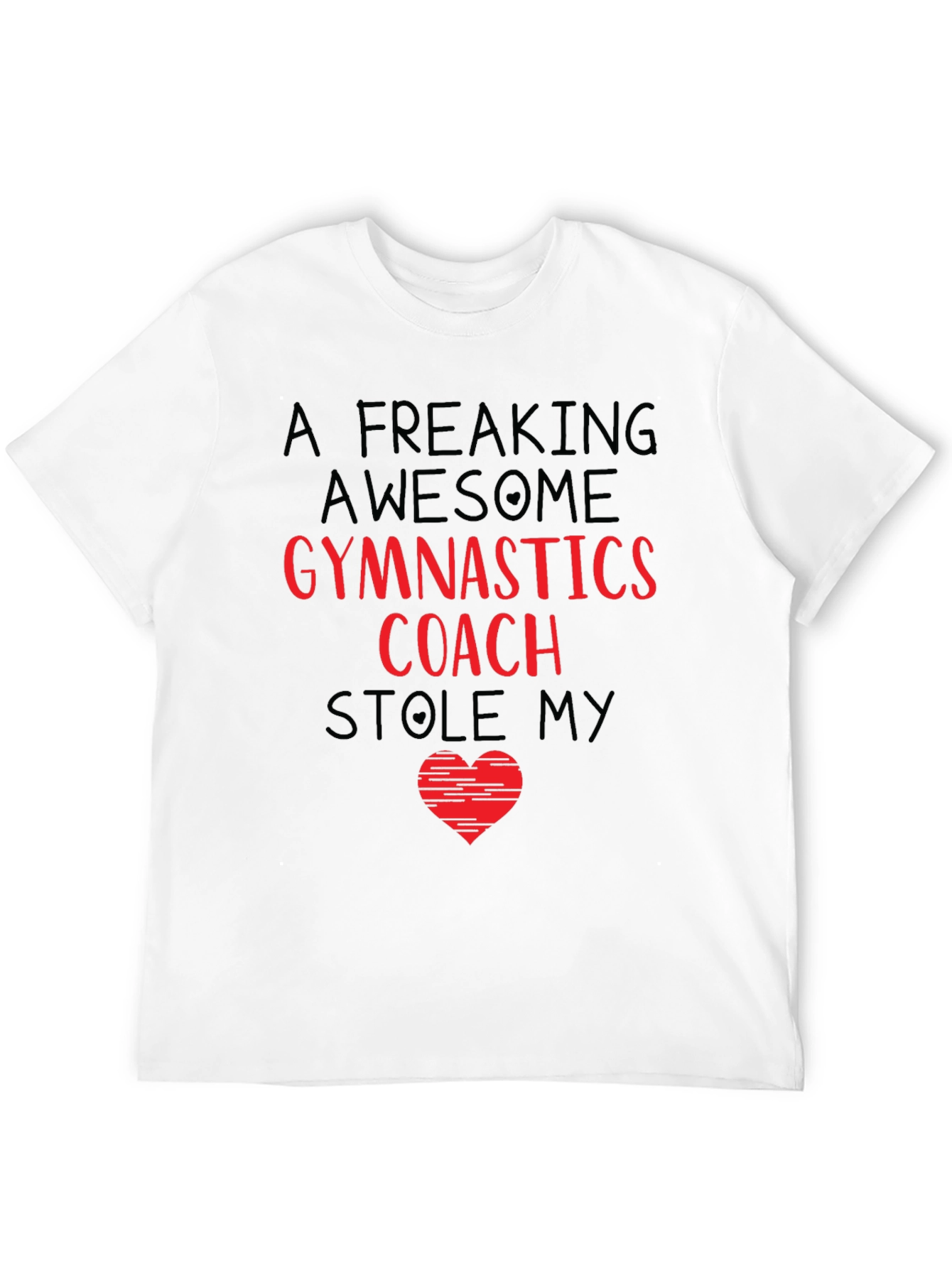Gymnastics Coach T-Shirt: Freaking Awesome
