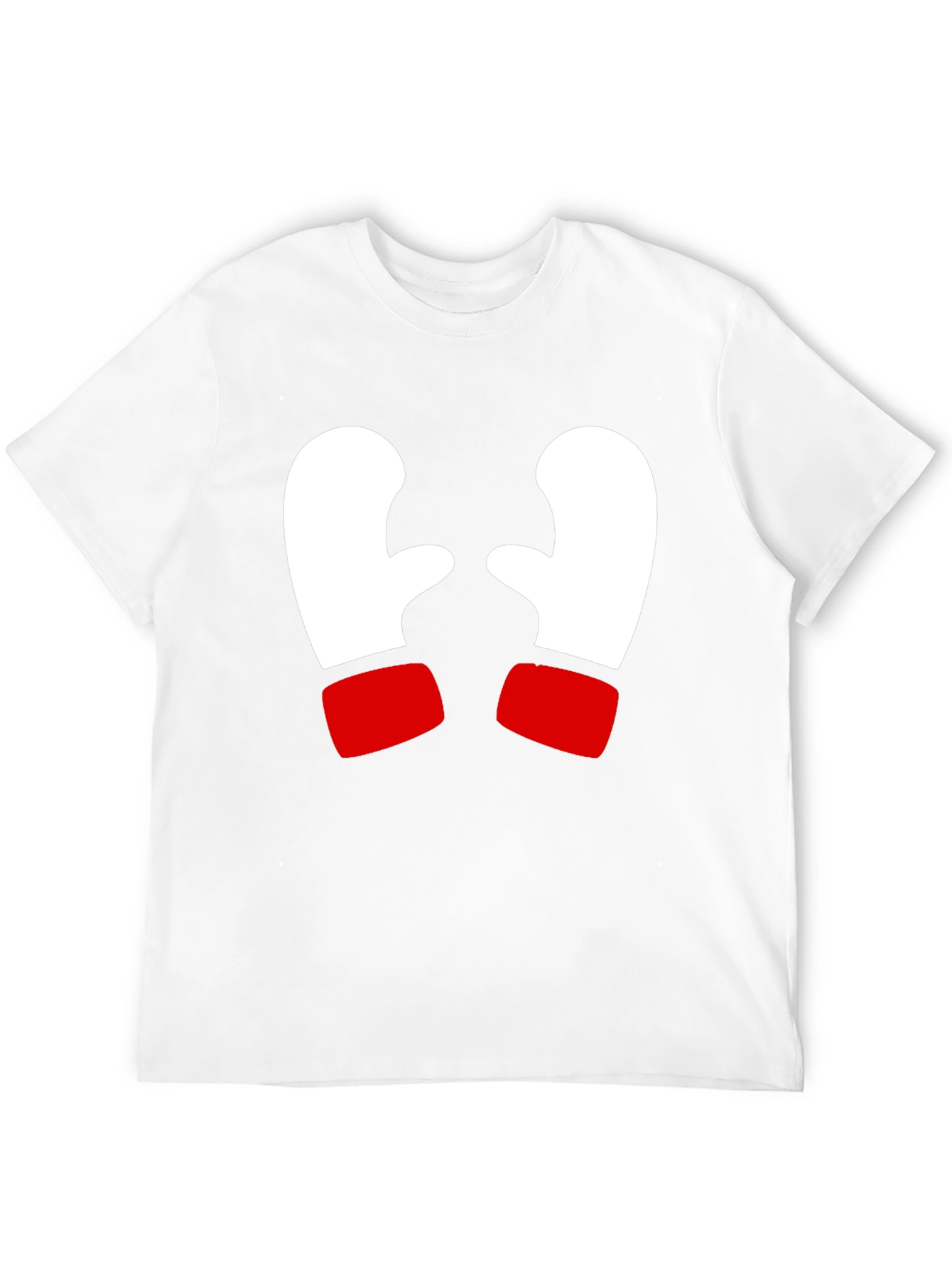 Festive Mitten Graphic Tee - Holiday Cheer!