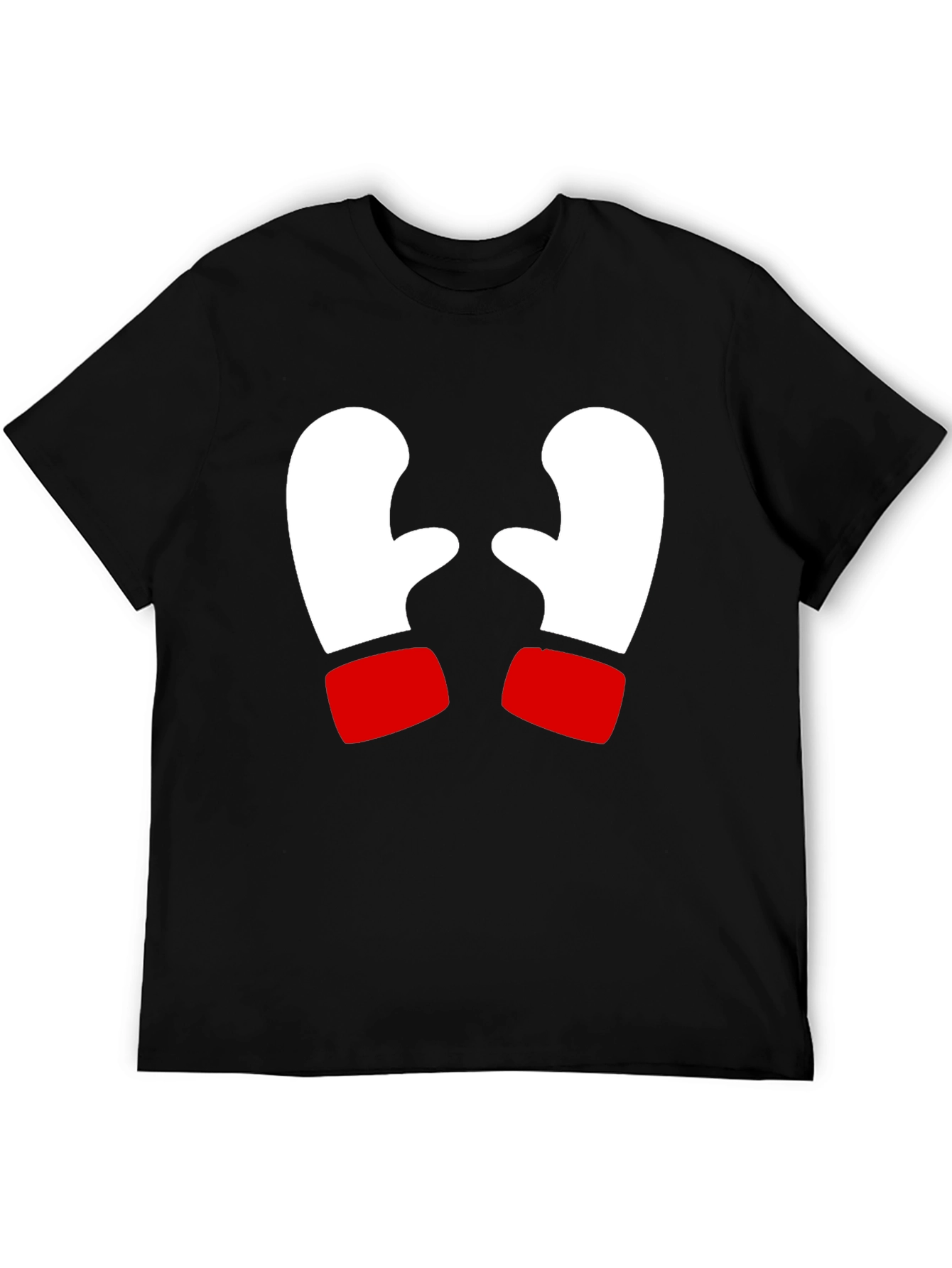Festive Mitten Graphic Tee - Holiday Cheer!