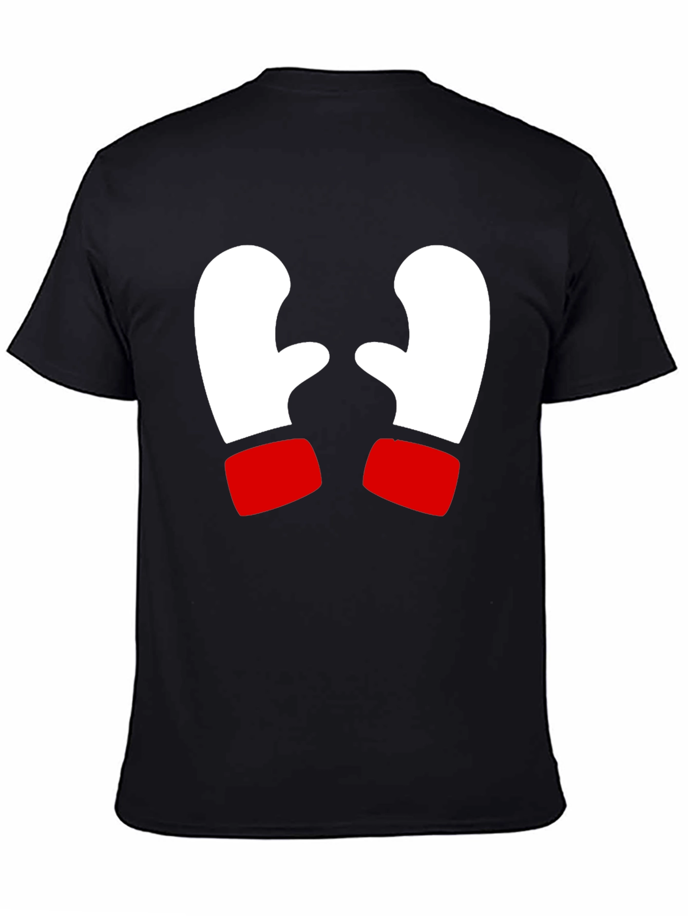 Festive Mitten Graphic Tee - Holiday Cheer!