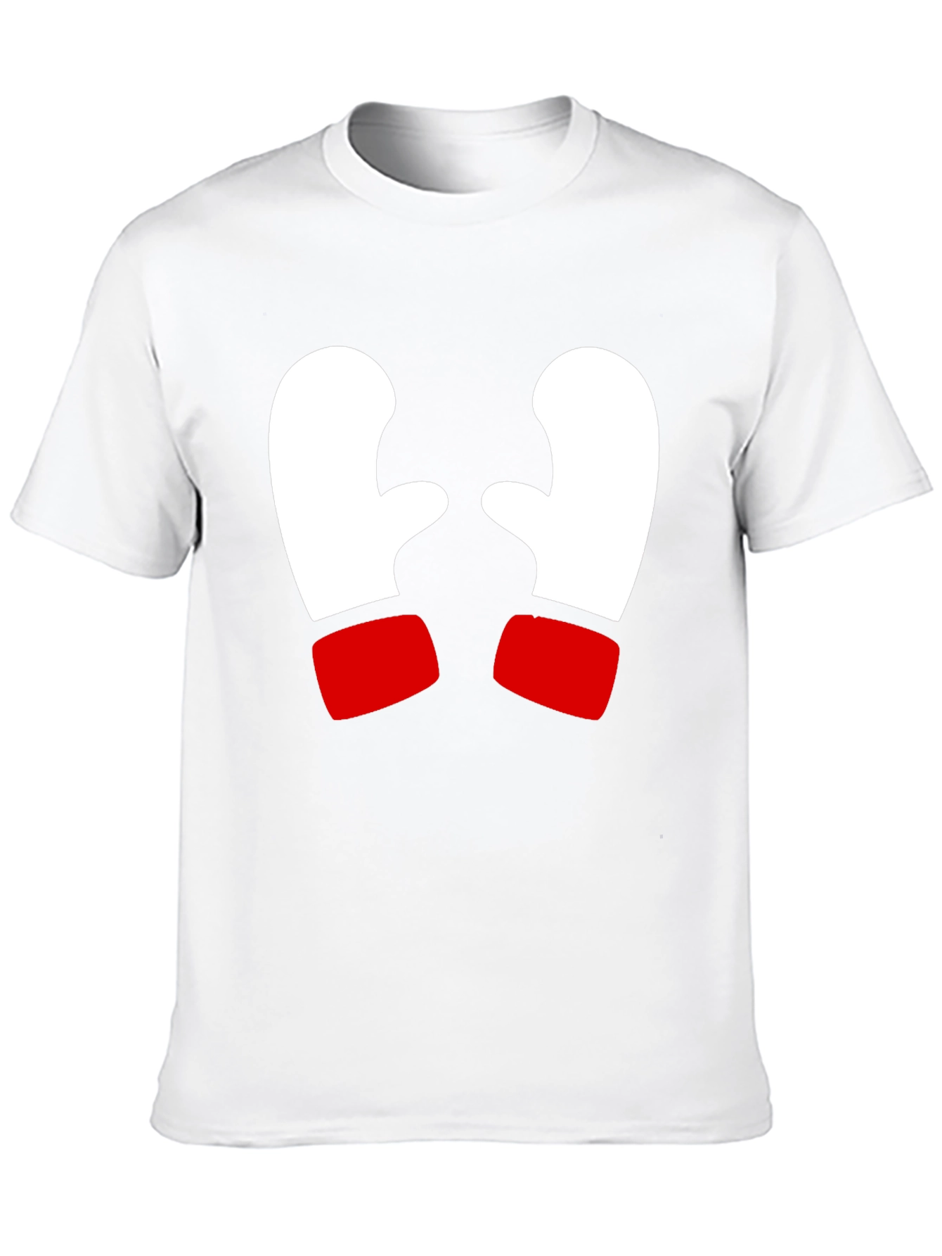 Festive Mitten Graphic Tee - Holiday Cheer!