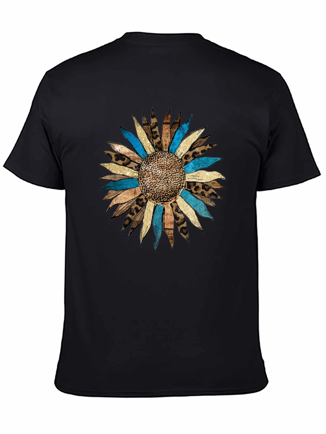 Sunflower Print Tee