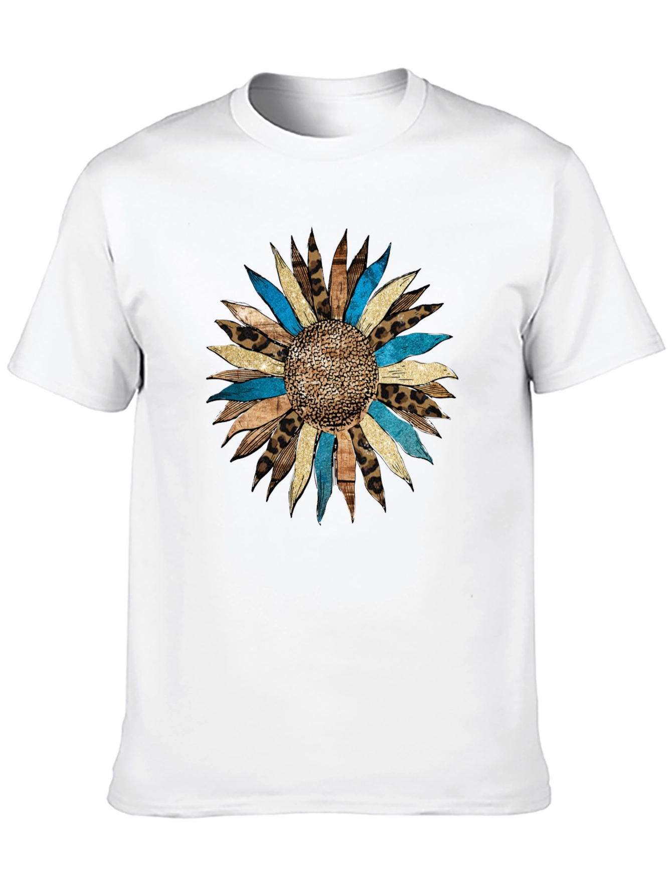 Sunflower Print Tee