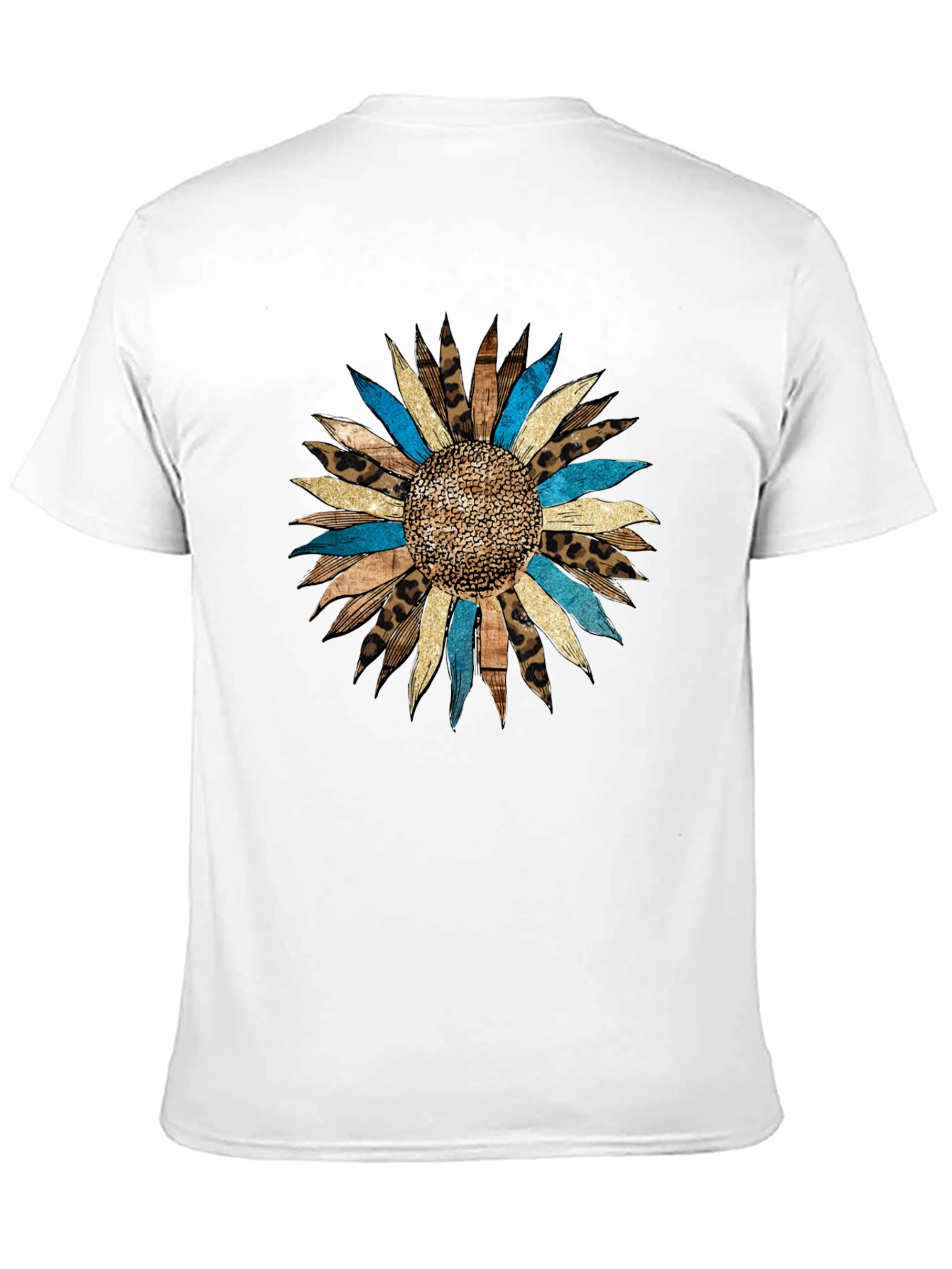 Sunflower Print Tee