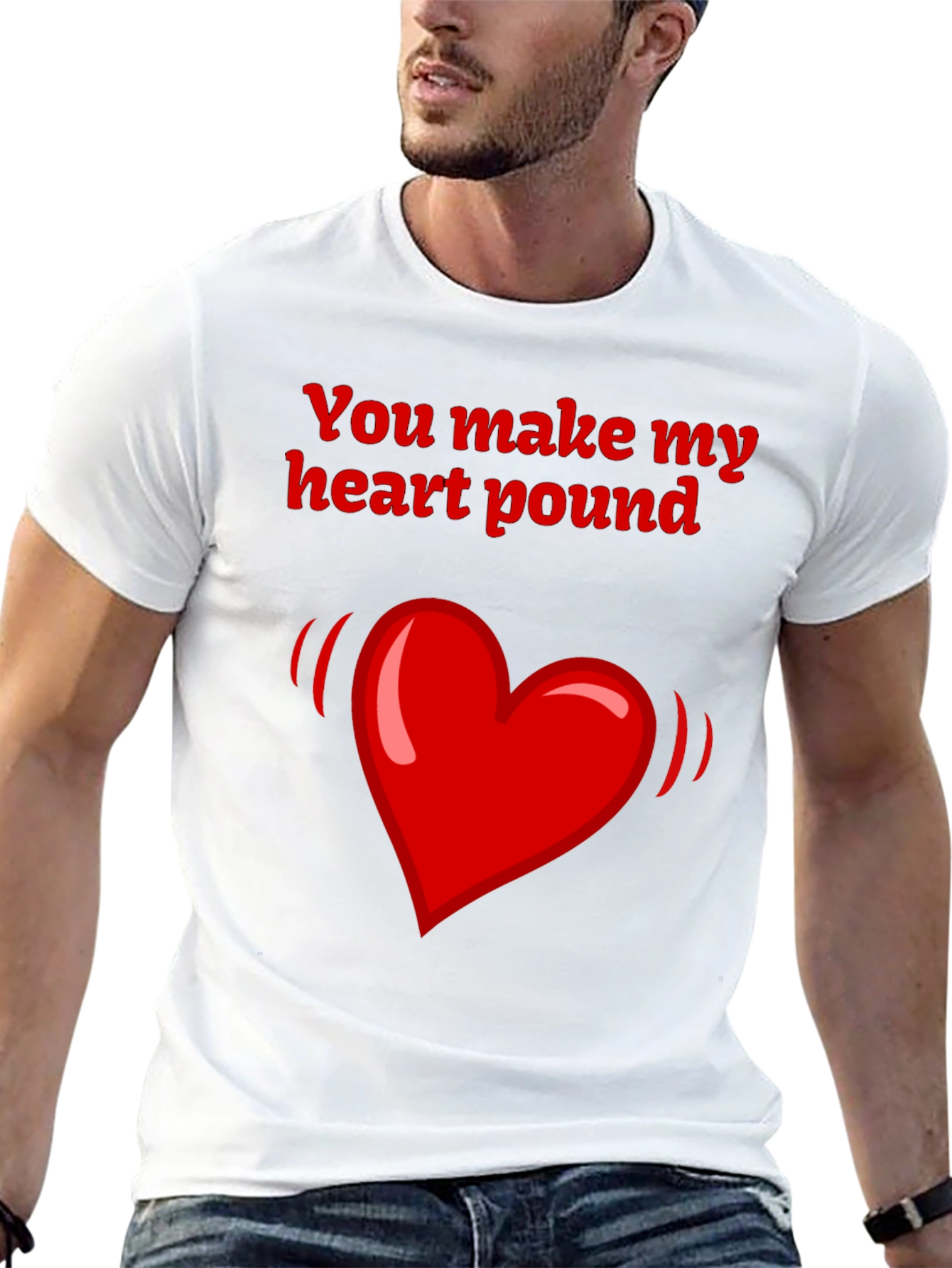 Heart Pound Tee - Valentines Day Gift