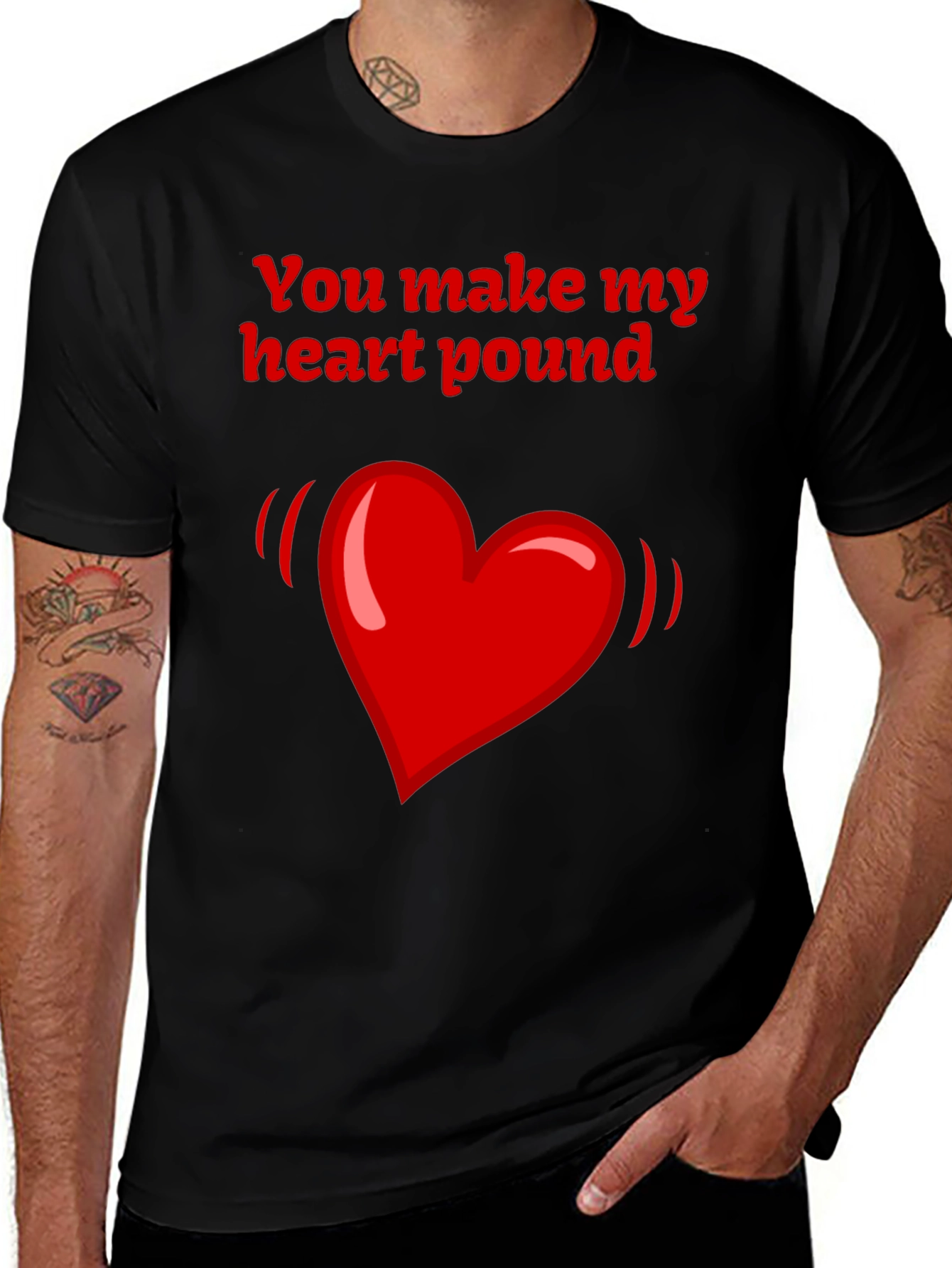 Heart Pound Tee - Valentines Day Gift