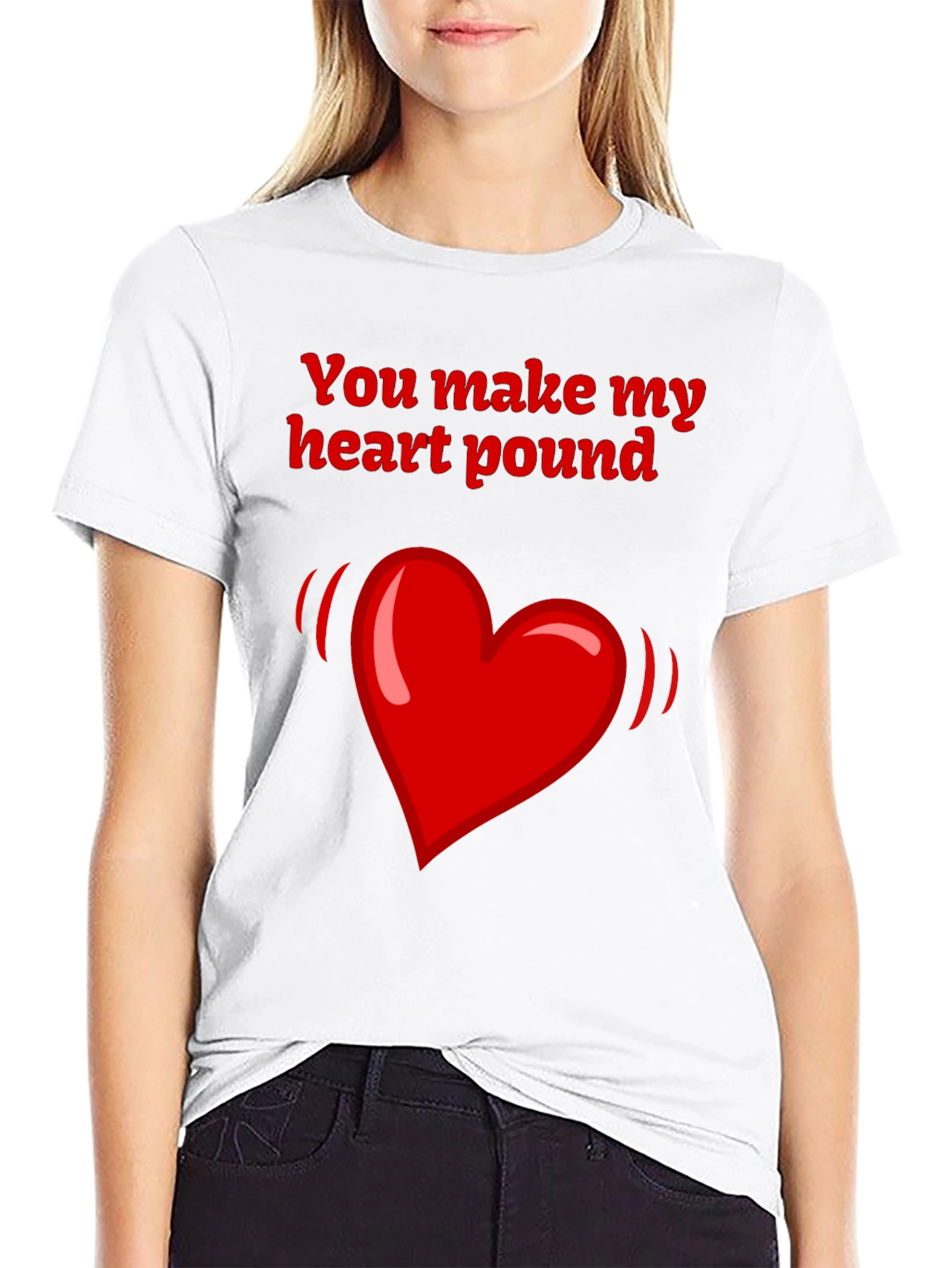 Heart Pound Tee - Valentines Day Gift