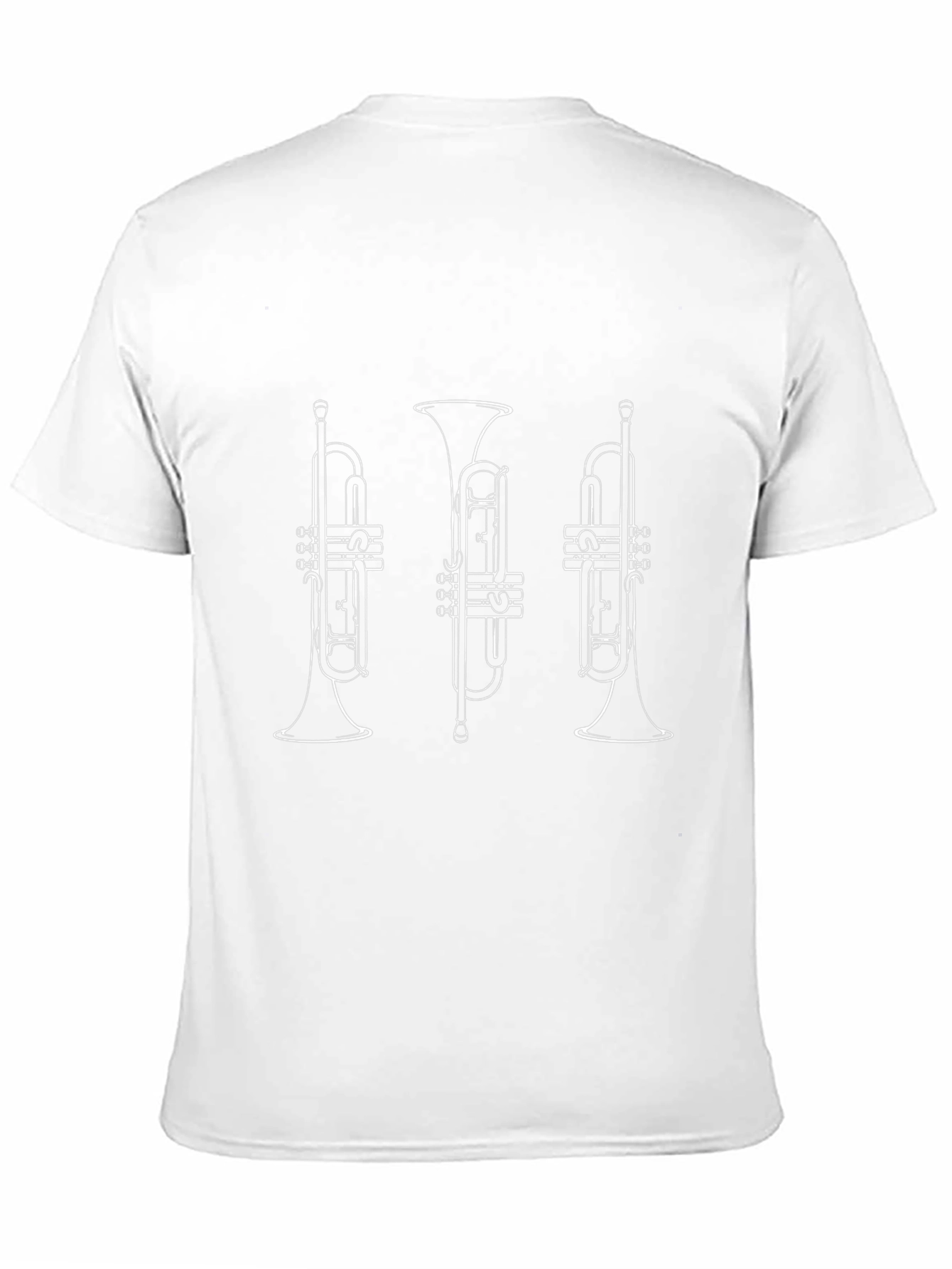 Musical Instrument Graphic Tee - Black