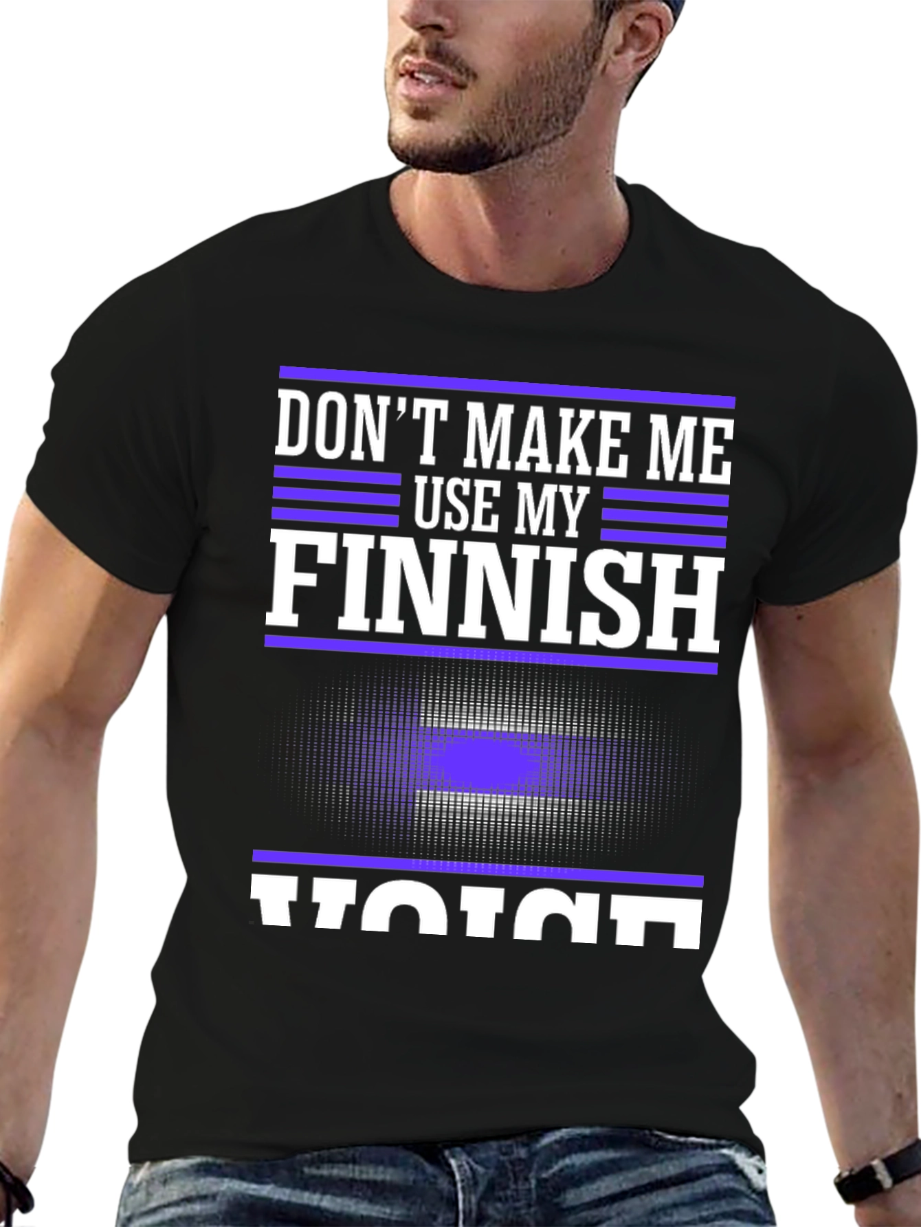 Finnish Voice T-Shirt - Funny Threat Tee
