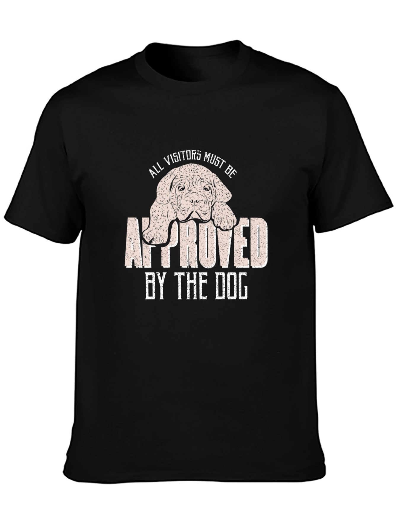 Dog Approved Visitors Graphic Tee