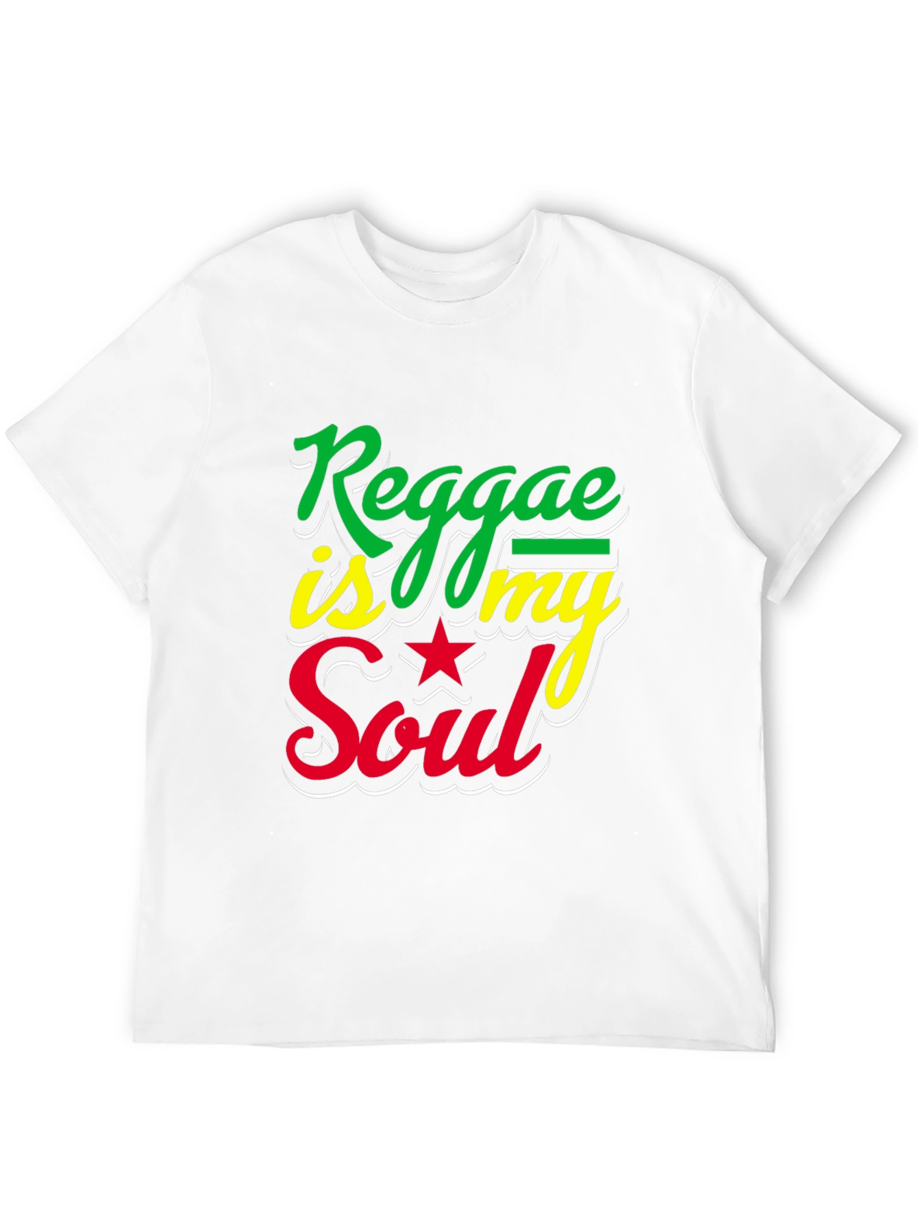 Reggae Is My Soul Graphic T-Shirt
