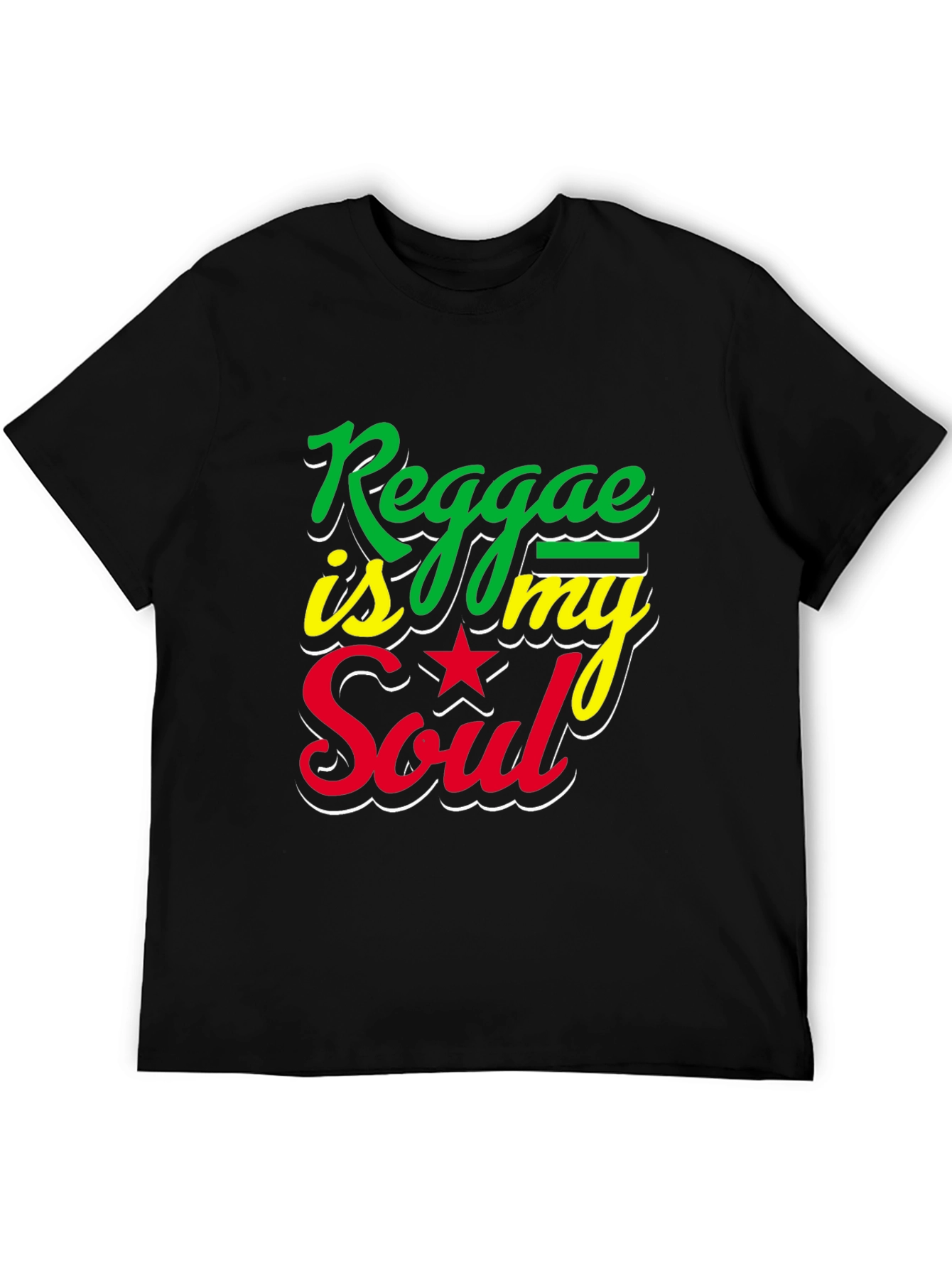 Reggae Is My Soul Graphic T-Shirt