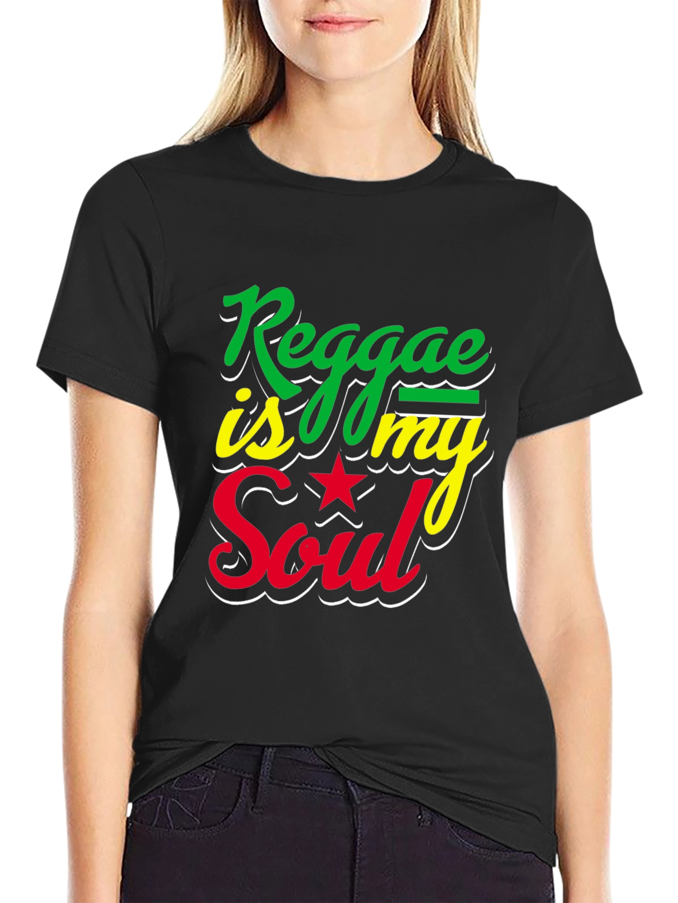 Reggae Is My Soul Graphic T-Shirt