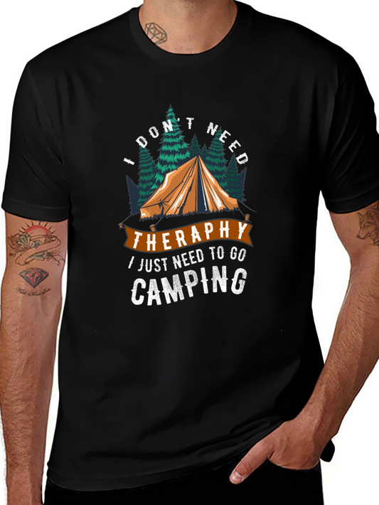 Camping Therapy Tee