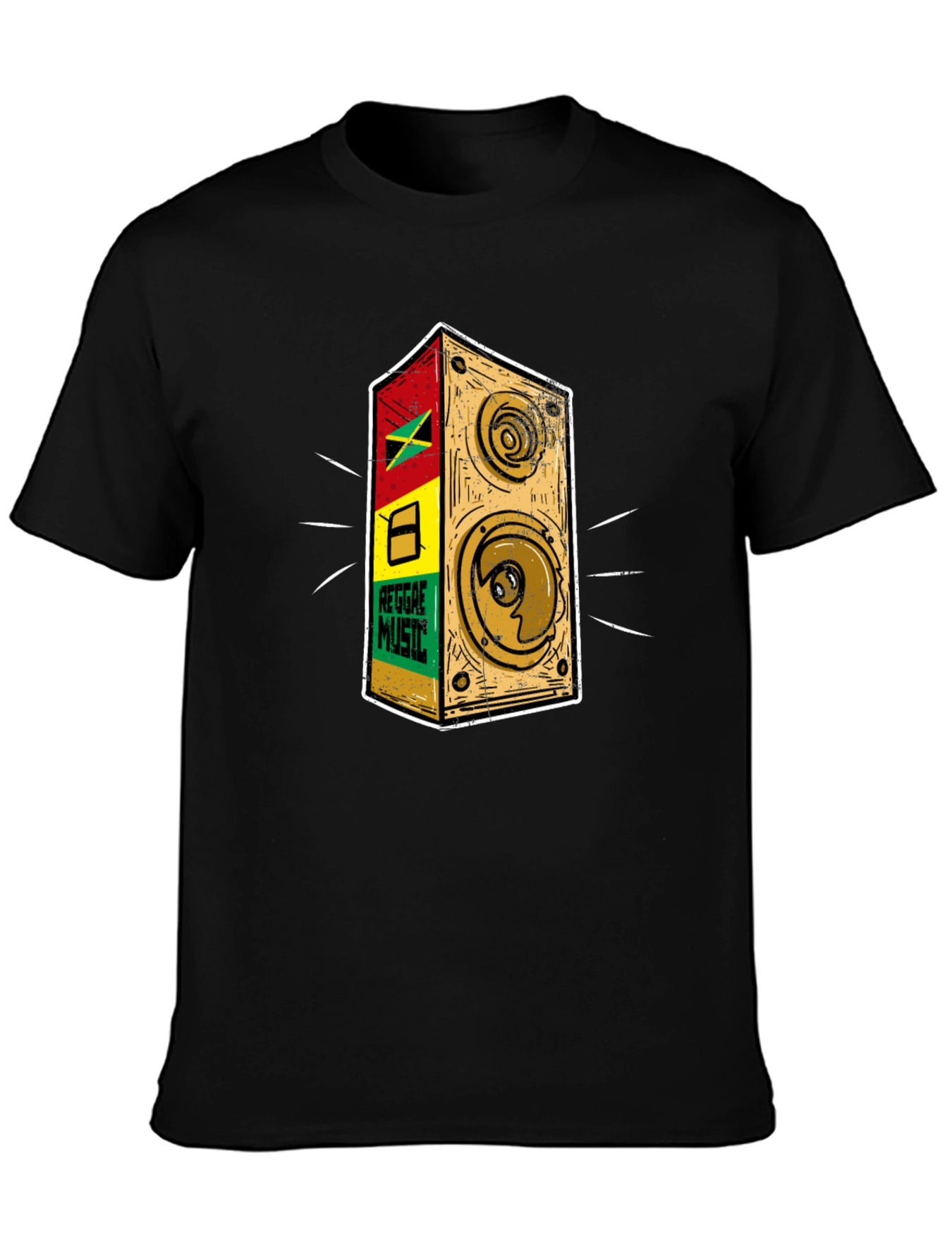 Reggae Music Speaker Graphic Tee