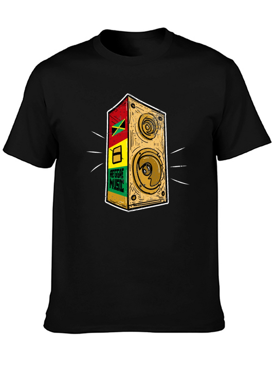 Reggae Music Speaker Graphic Tee