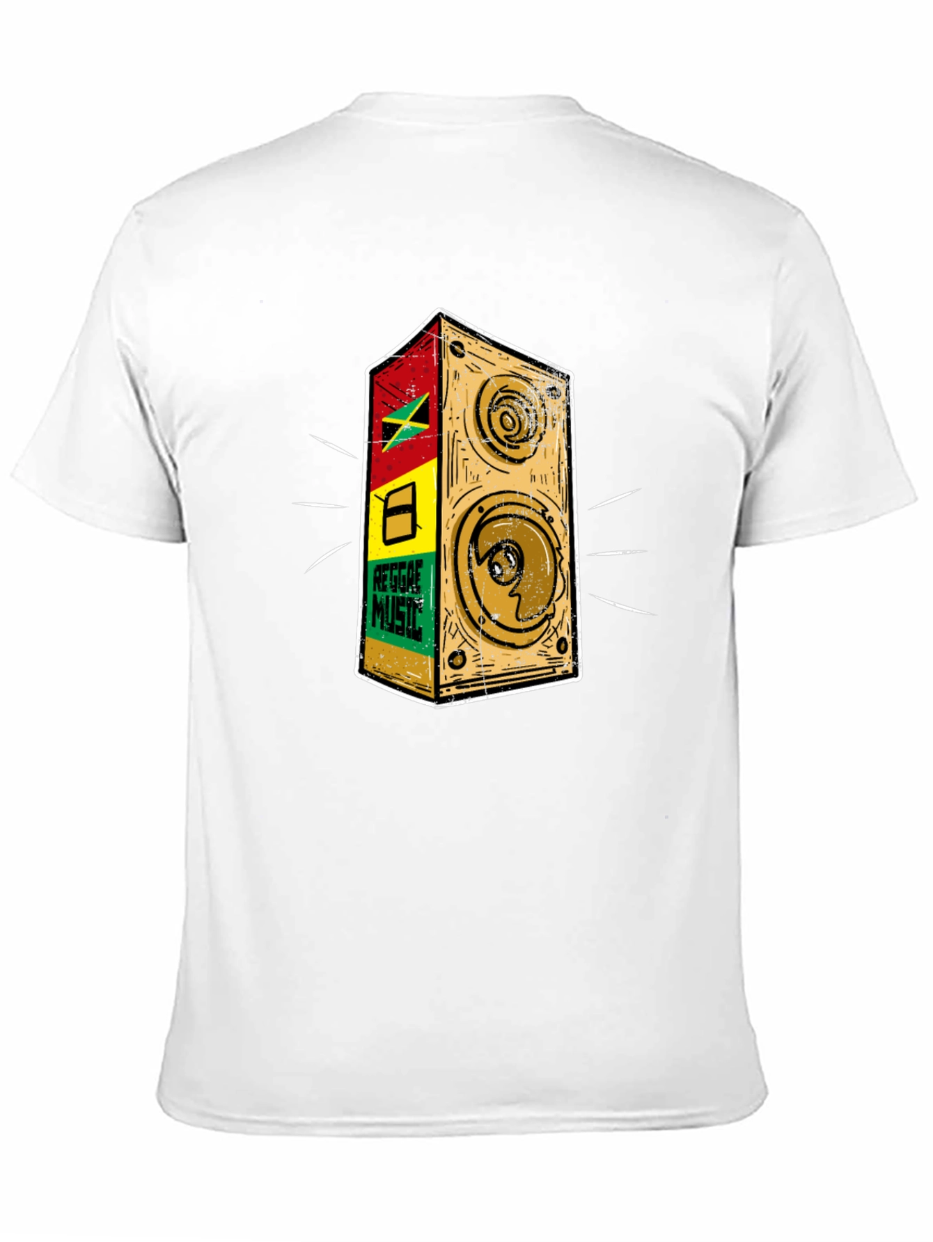 Reggae Music Speaker Graphic Tee