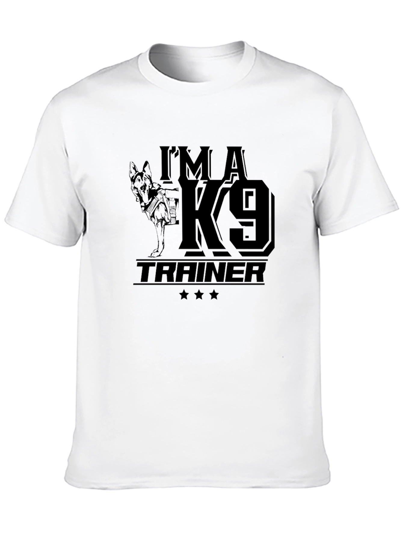 Im A K9 Trainer Black T-Shirt