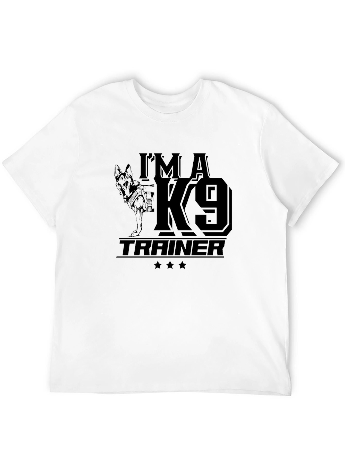 Im A K9 Trainer Black T-Shirt