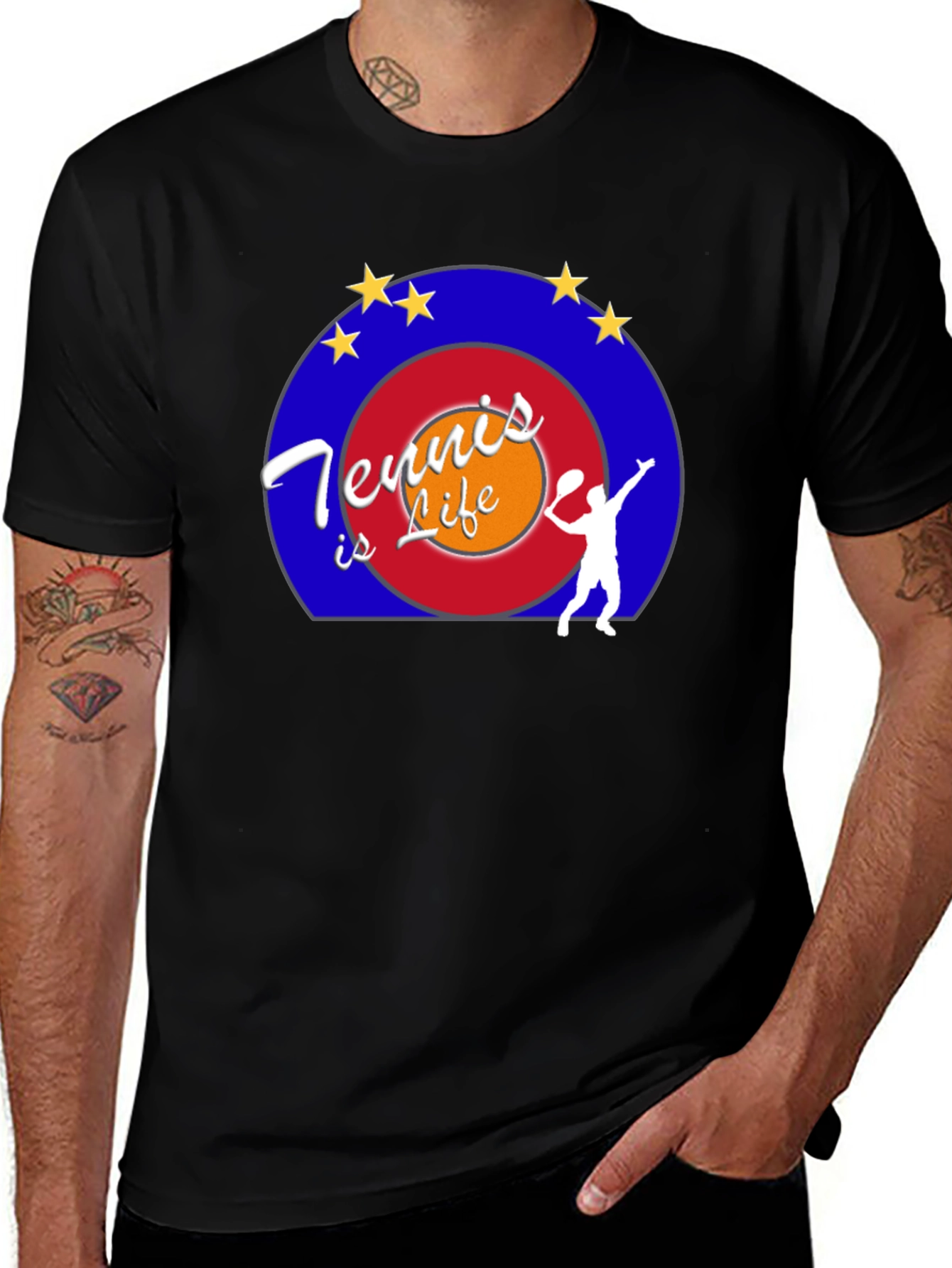Tennis is Life Graphic Tee