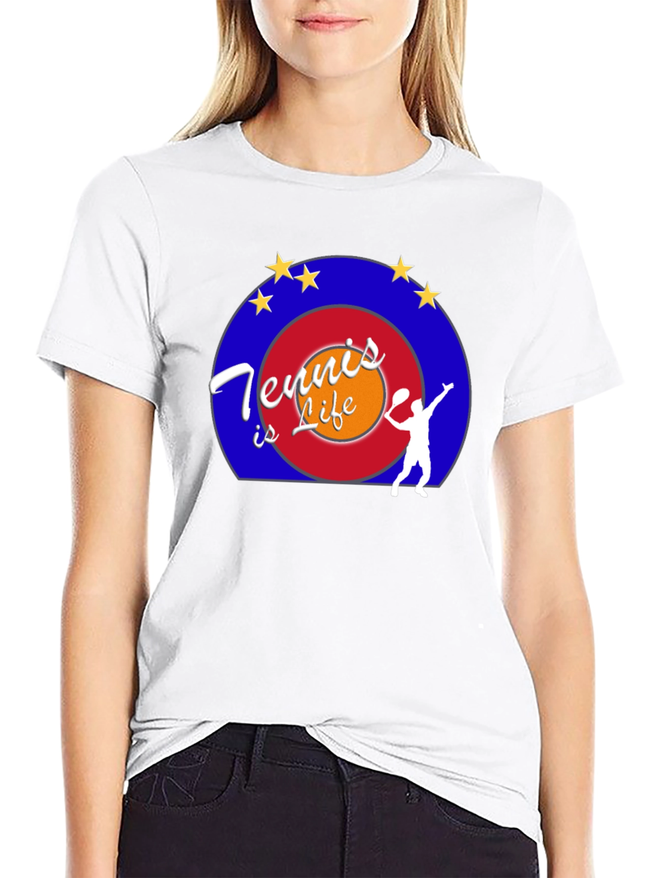 Tennis is Life Graphic Tee
