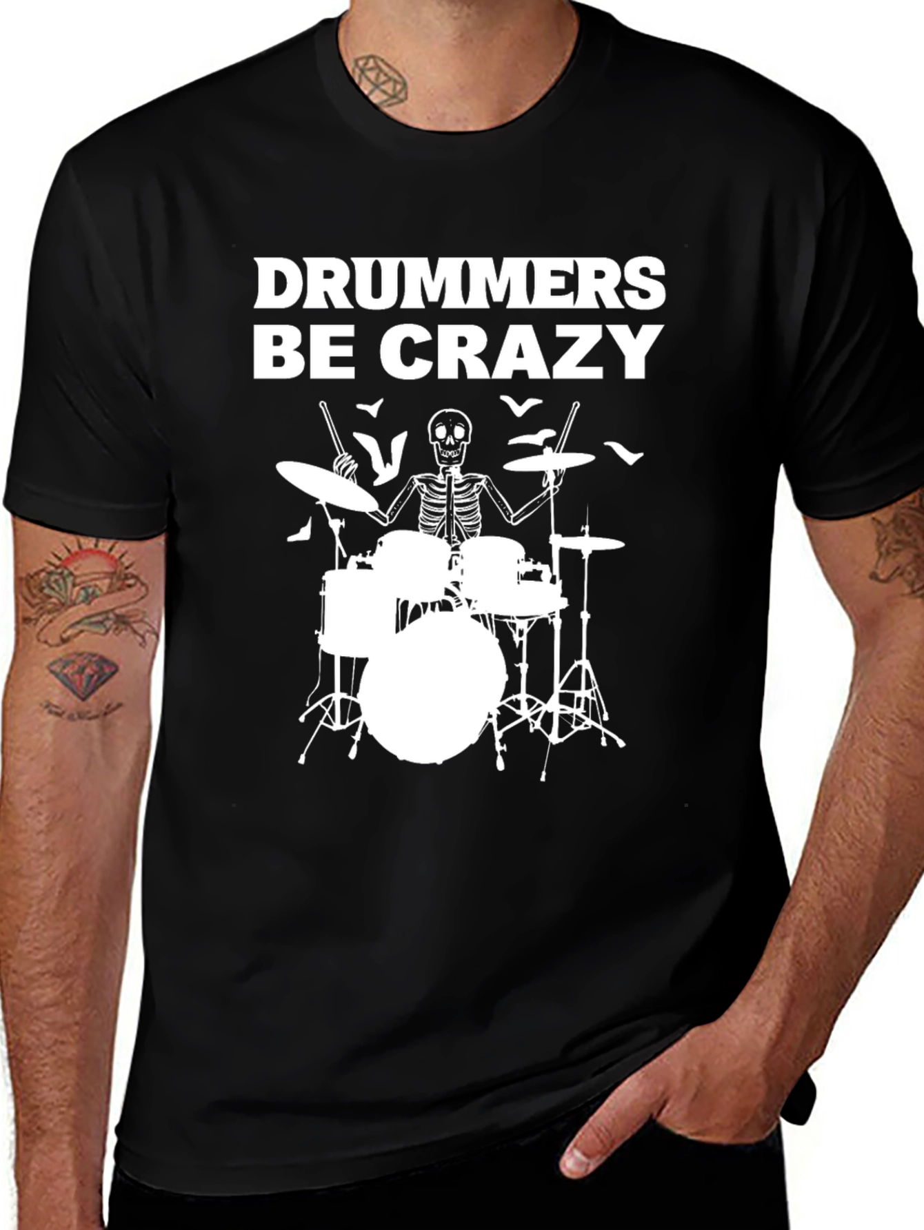 Drummers Be Crazy T-Shirt