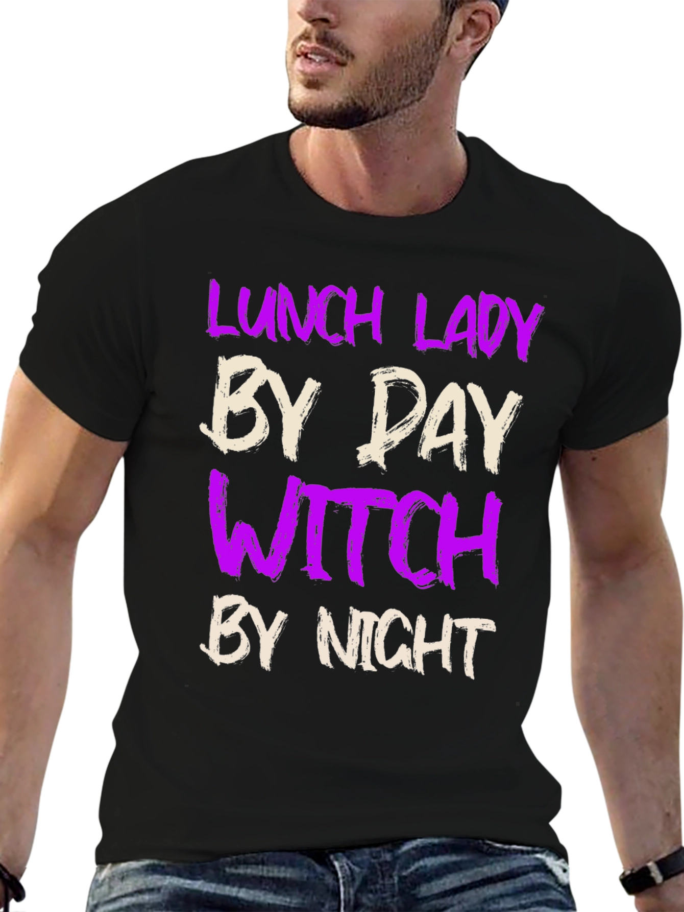 Lunch Lady By Day Witch By Night T-Shirt