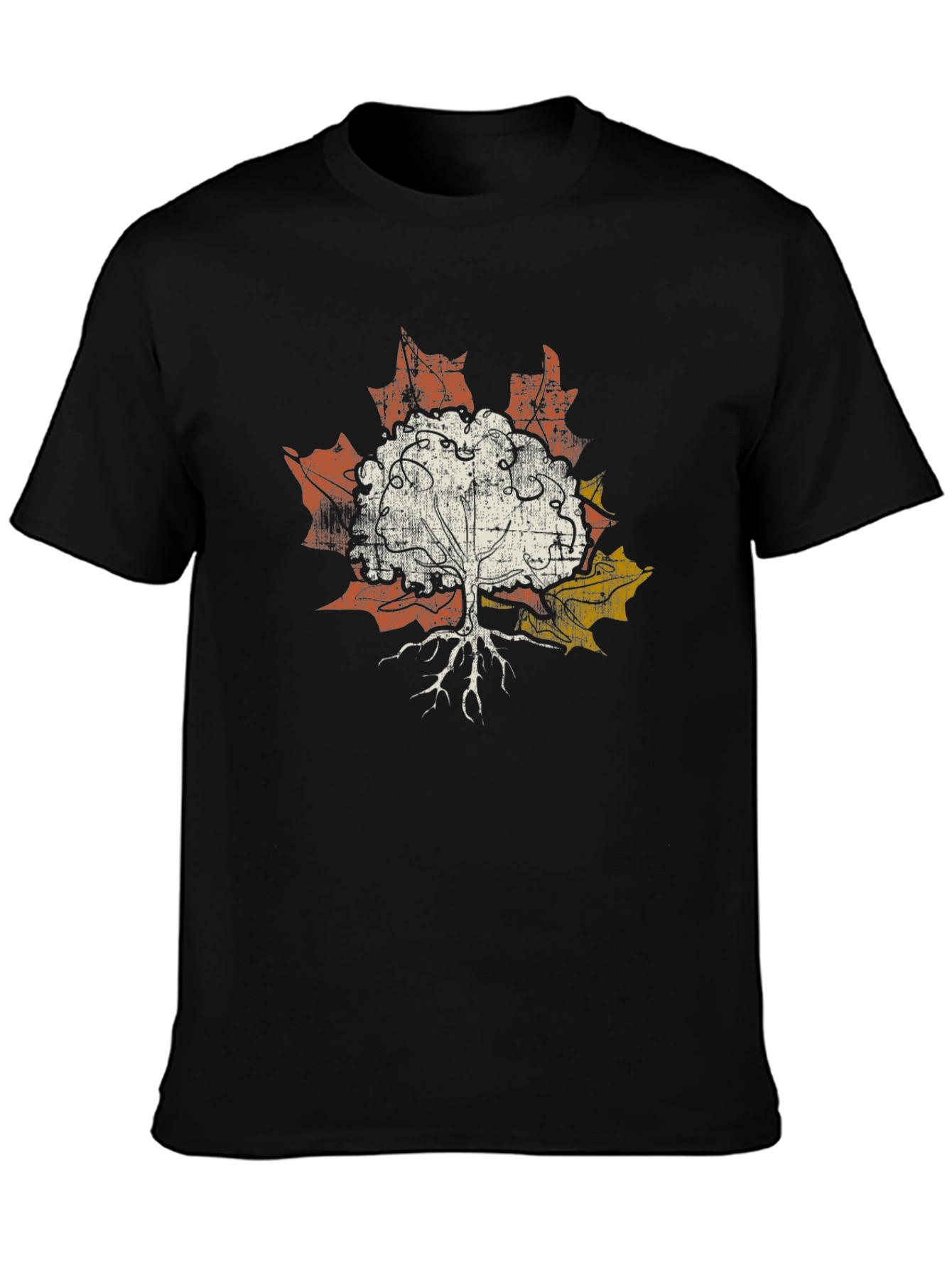 Tree of Life Maple Leaf Graphic Tee
