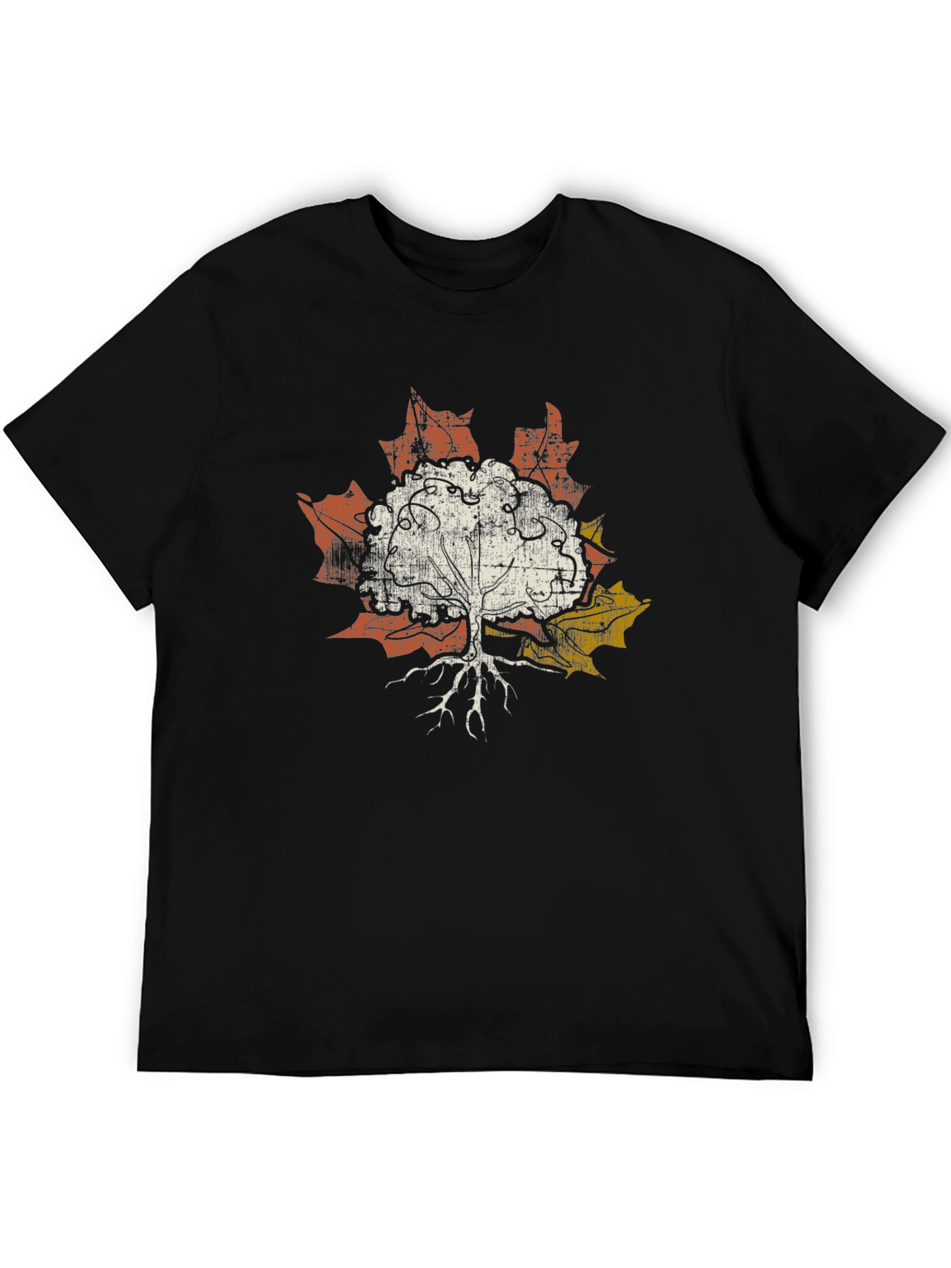 Tree of Life Maple Leaf Graphic Tee