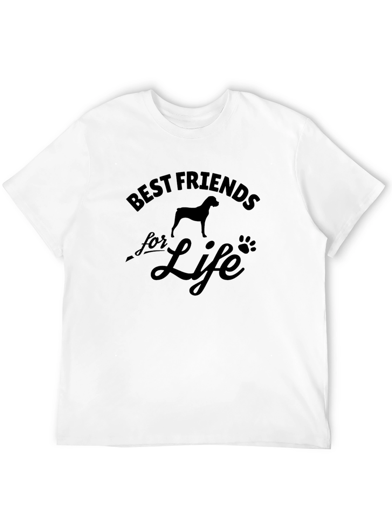 Best Friends For Life Dog T-Shirt
