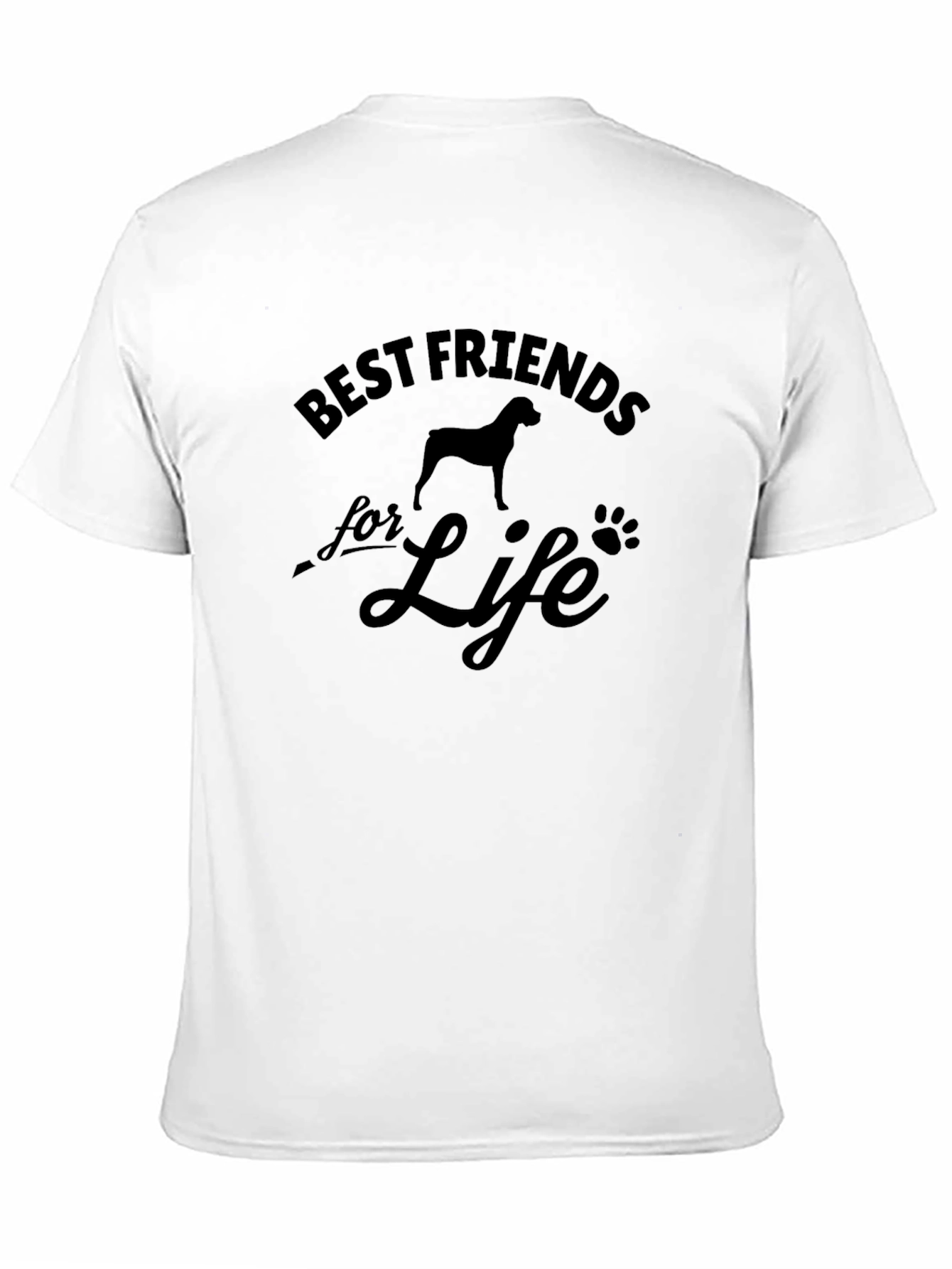 Best Friends For Life Dog T-Shirt