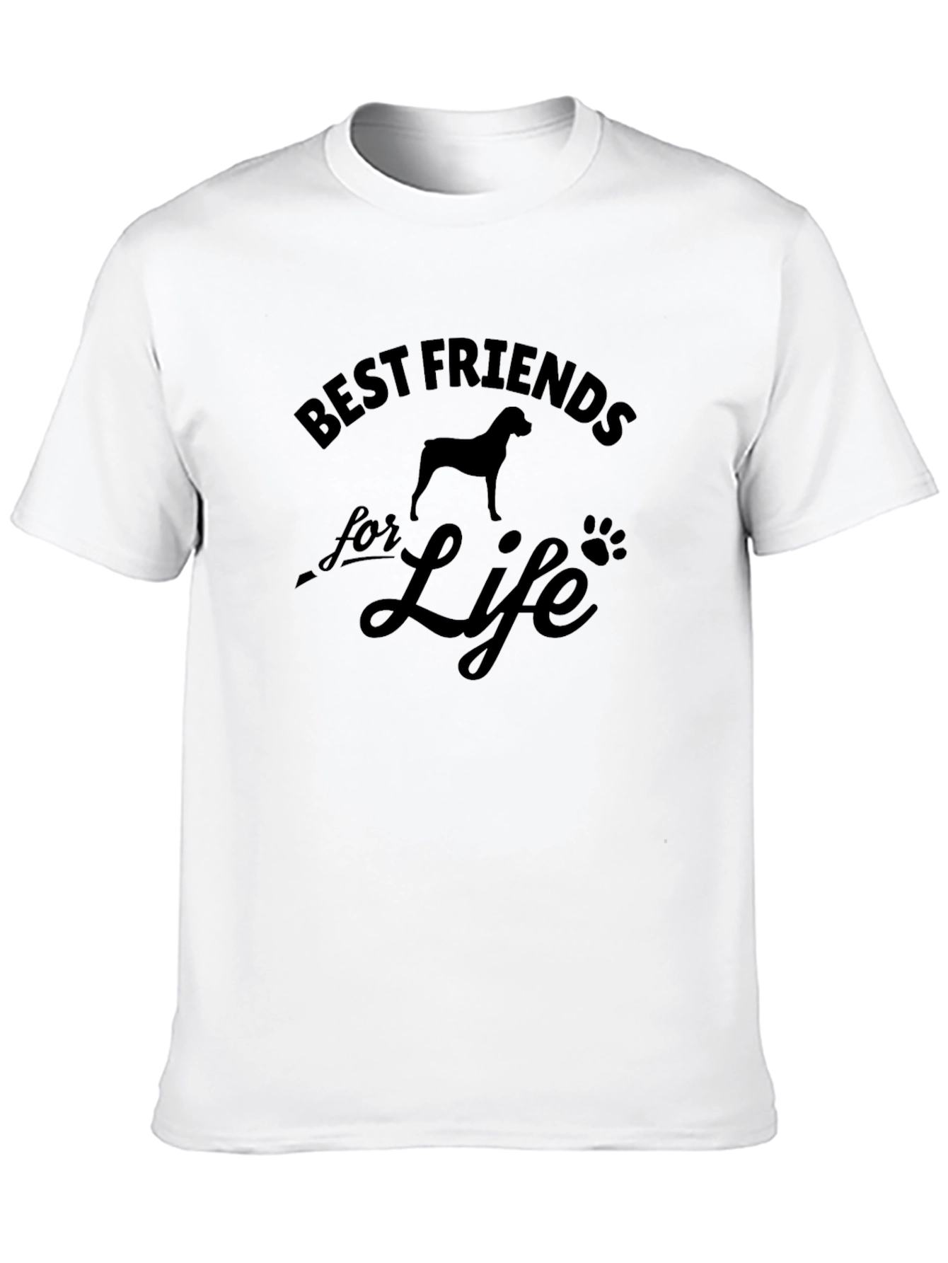 Best Friends For Life Dog T-Shirt