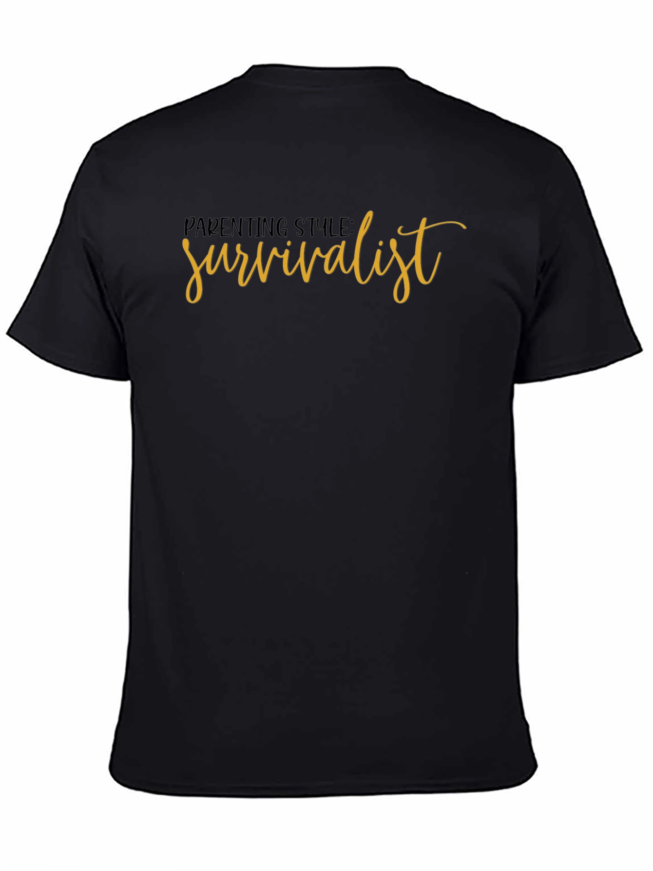 Parenting Style Survivalist Graphic T-Shirt